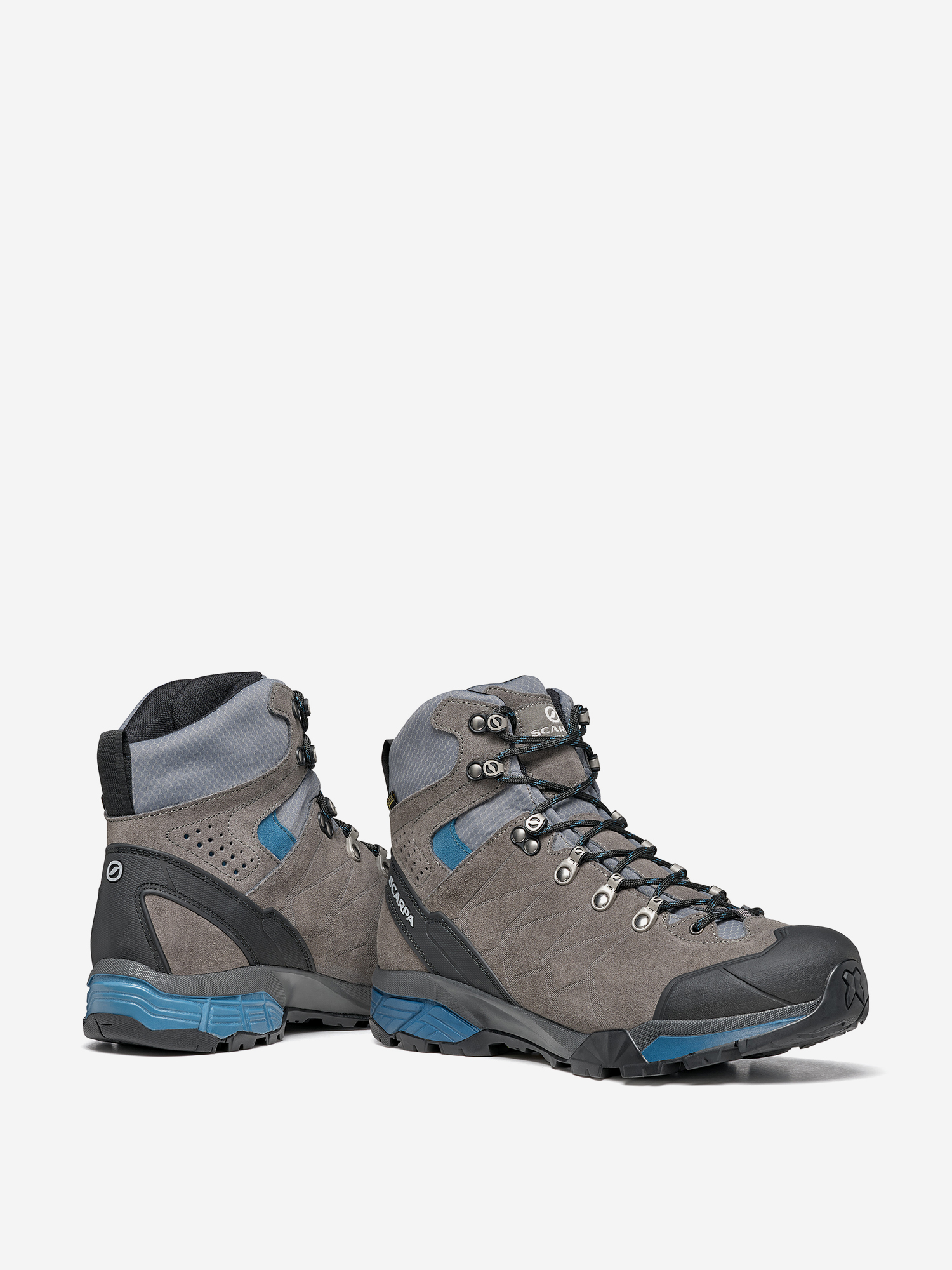 фото Ботинки мужские scarpa zg trek gtx, серый