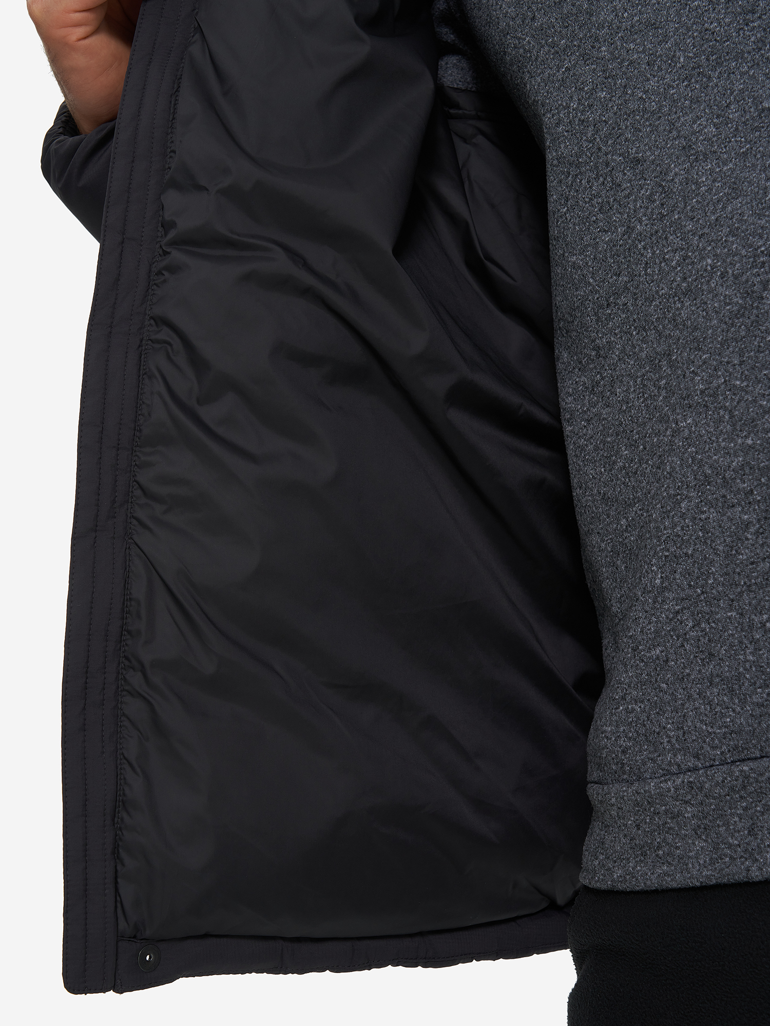 фото Пуховик мужской jack wolfskin roemertor, серый