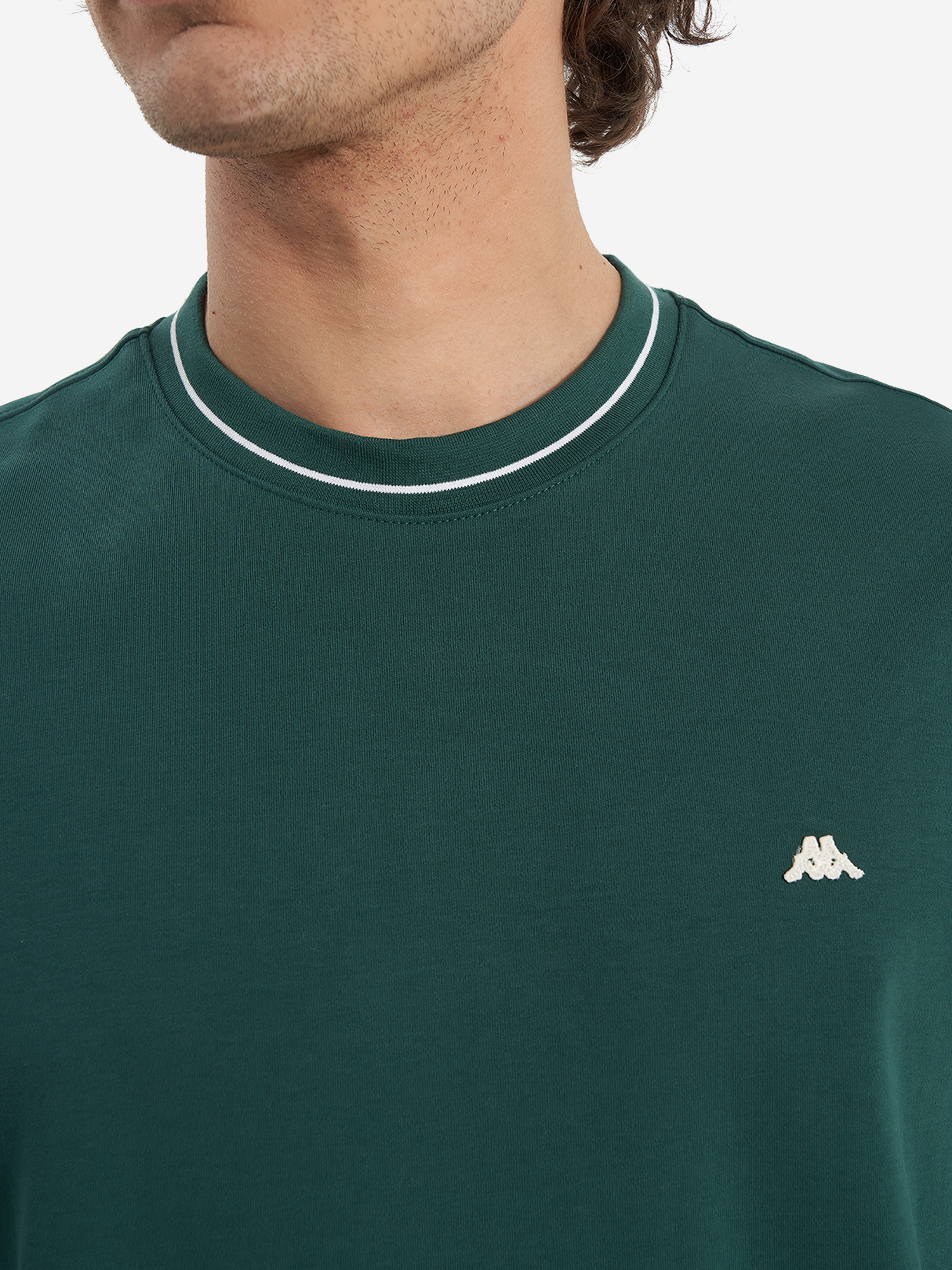 фото Футболка мужская robe di kappa, зеленый