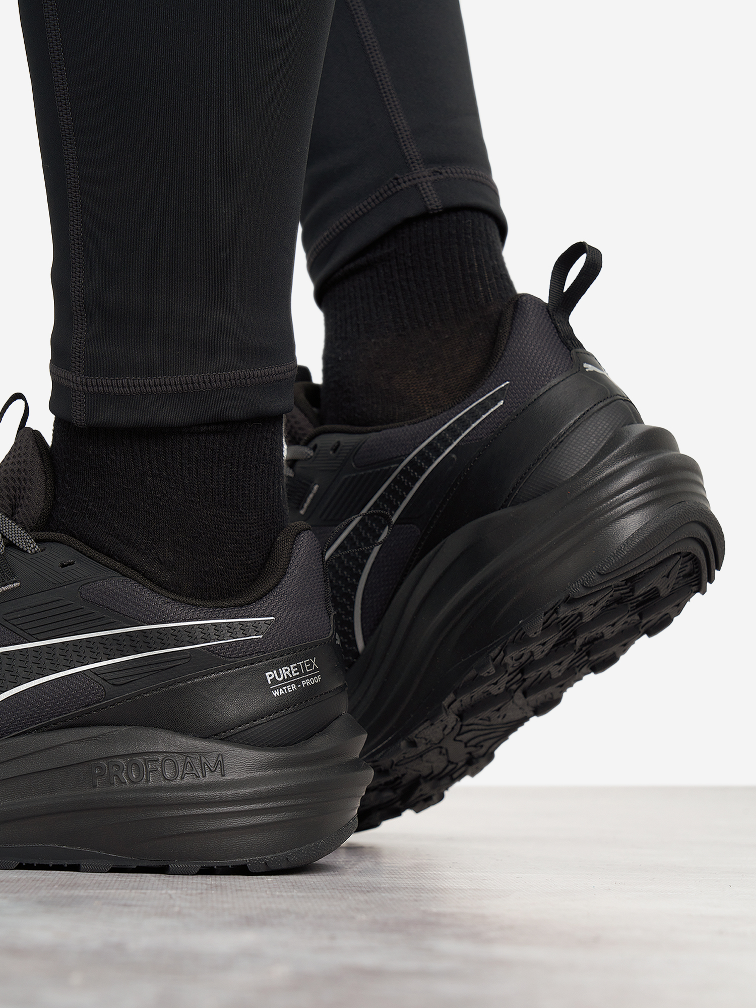 фото Кроссовки мужские puma flare pro trail ptx, черный