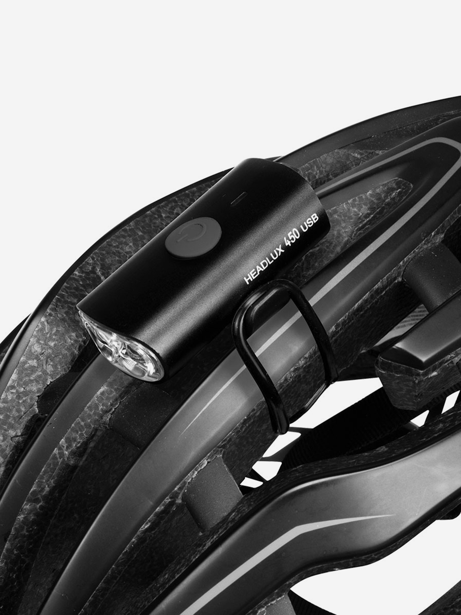 фото Фонарь велосипедный передний topeak headlux 450 usb, черный