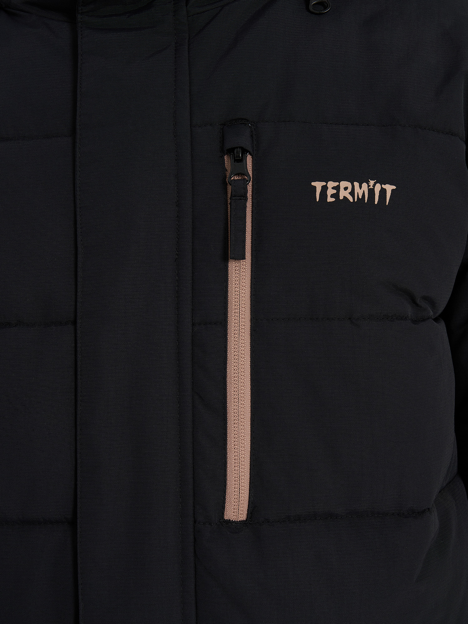 фото Пуховик мужской termit, черный