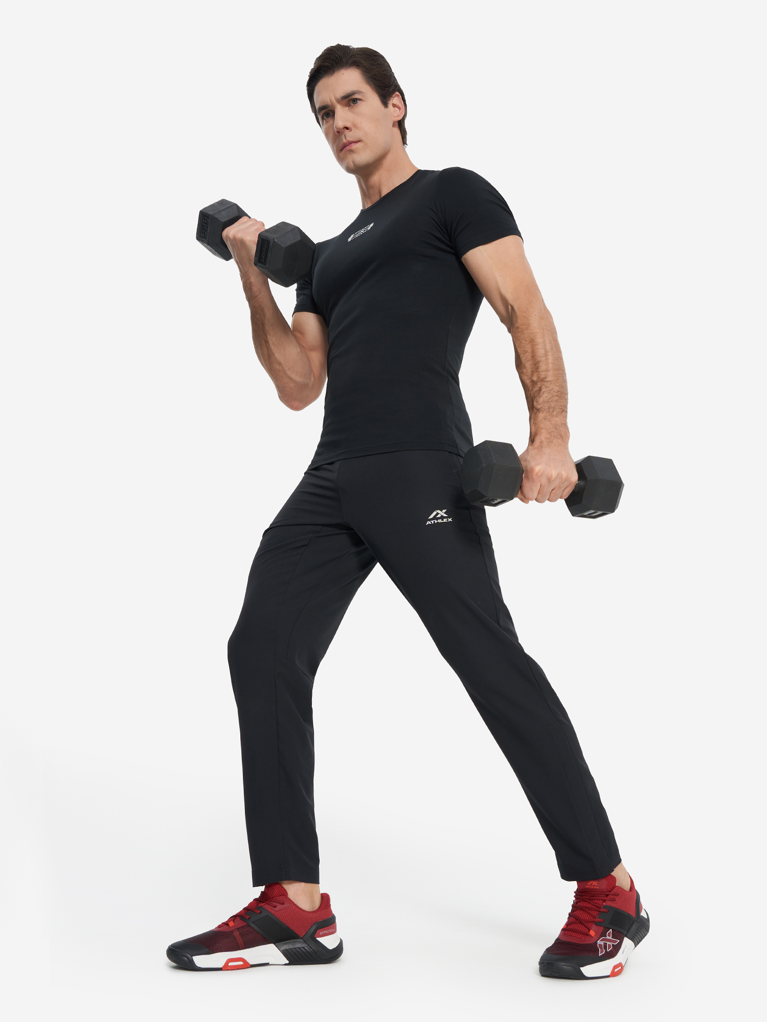 фото Брюки мужские athlex, черный