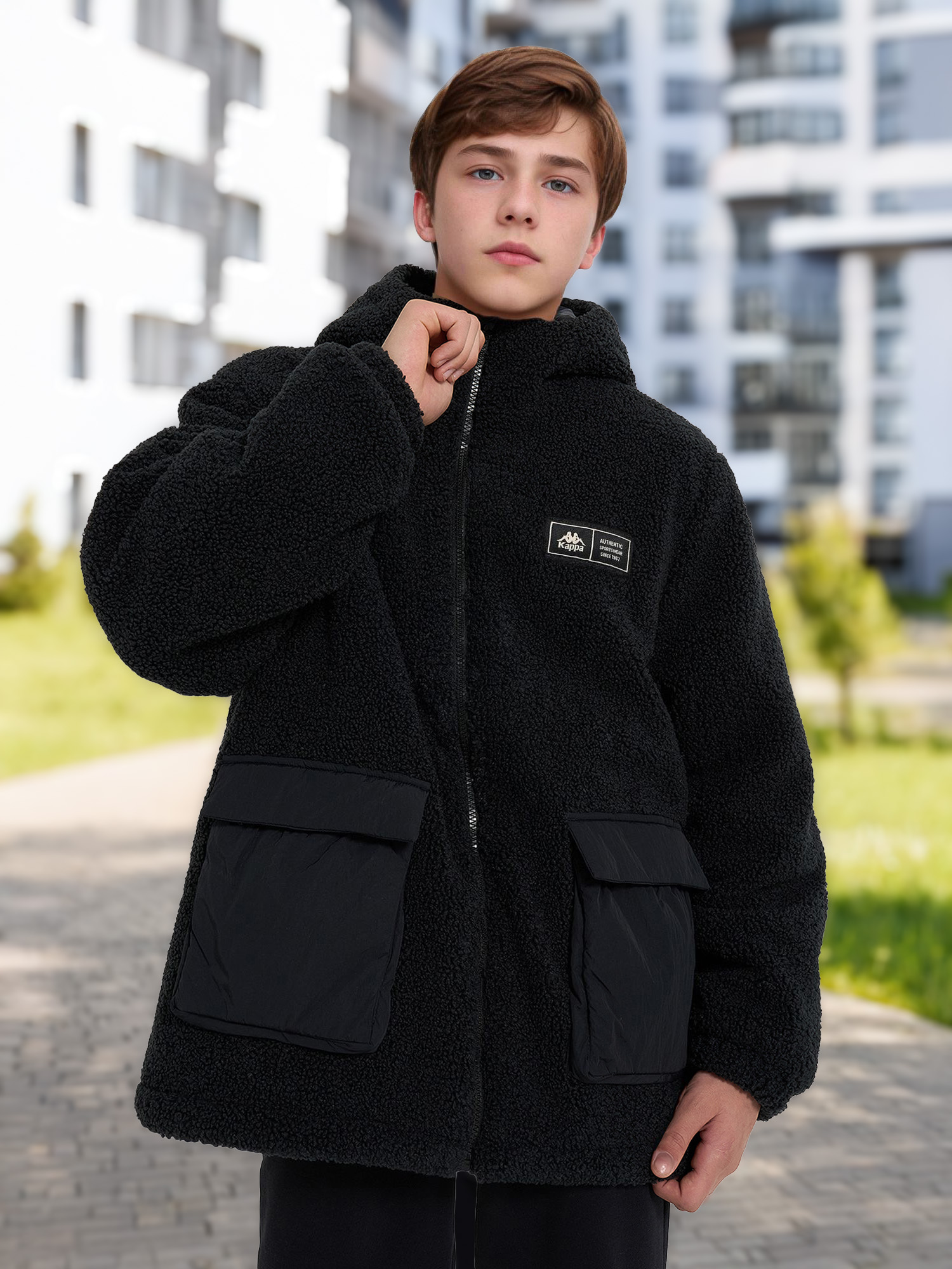 Куртка утепленная для мальчиков Kappa, Черный
Куртка утепленная для мальчиков Kappa, Черный