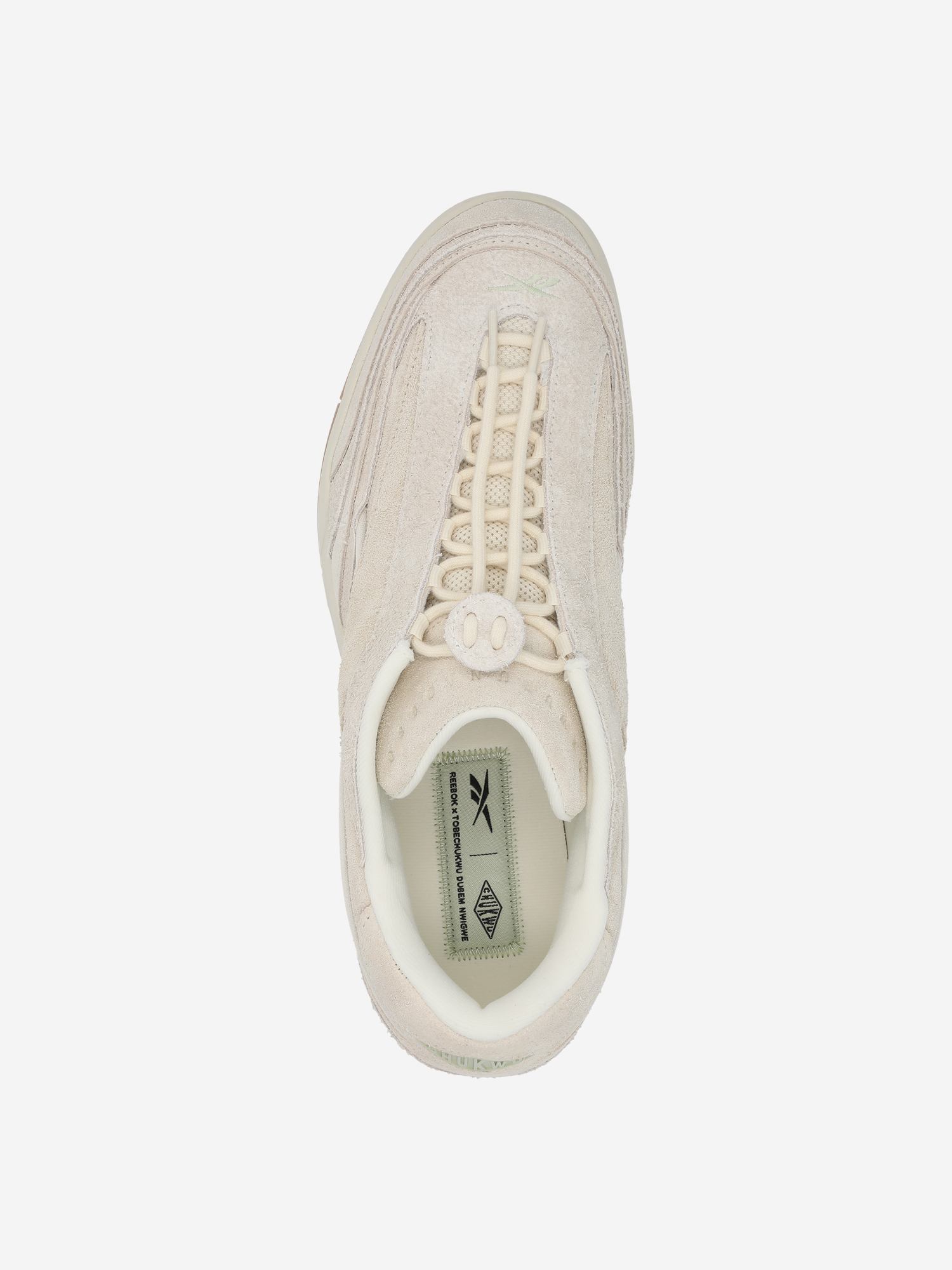 фото Кеды мужские reebok chukwu abuo, бежевый