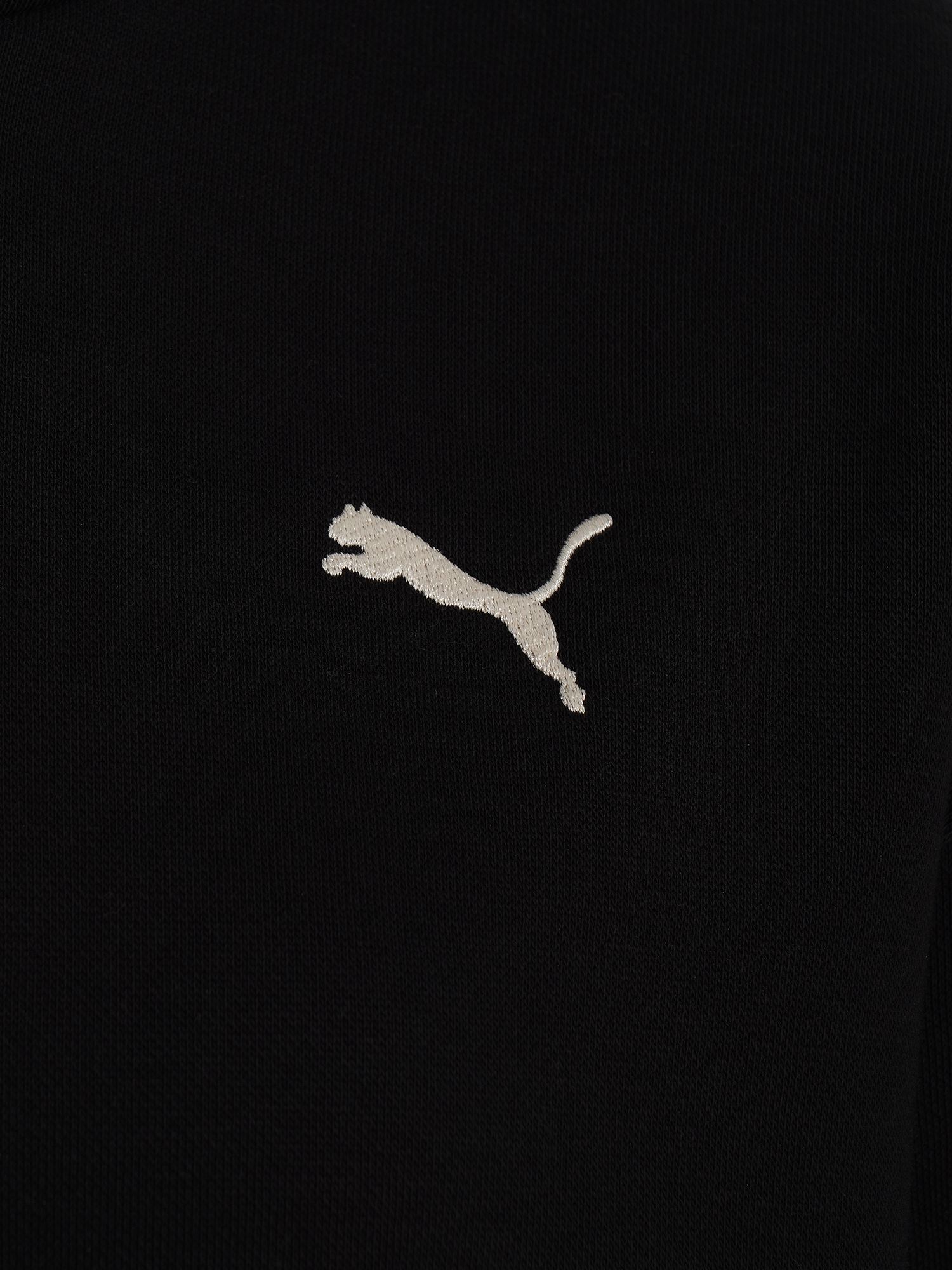 фото Худи для девочек puma tape relaxed, черный