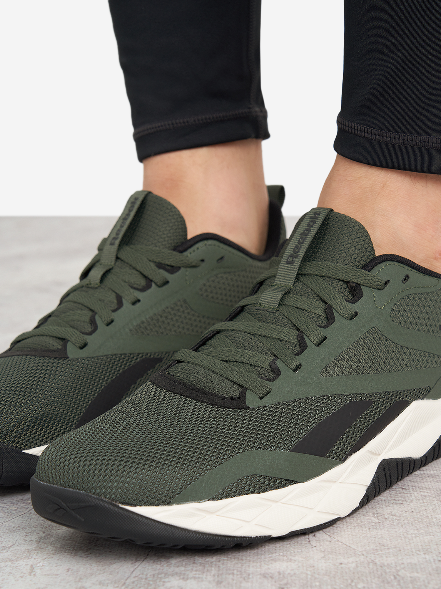фото Кроссовки мужские reebok nfx trainer, зеленый