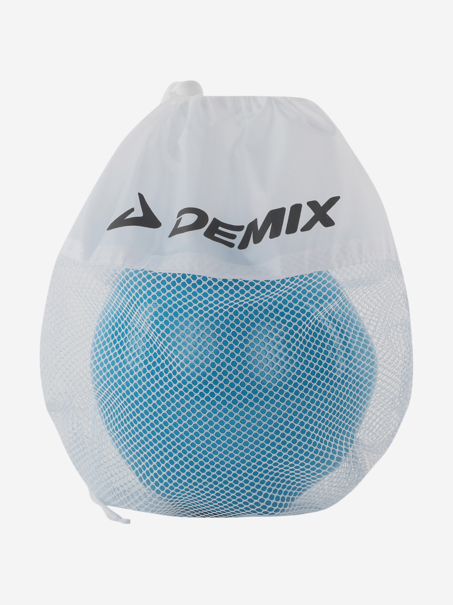 фото Мяч гимнастический demix, 16 см, голубой