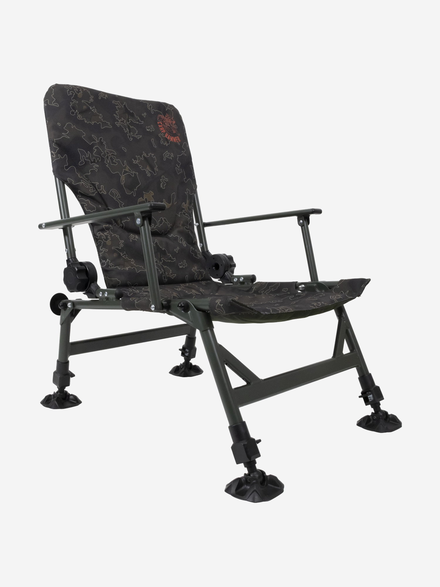 Кресло рыболовное Carp Hammer Comfort Lite с подлокотниками и регулируемой спинкой, Коричневый
Кресло рыболовное Carp Hammer Comfort Lite с подлокотниками и регулируемой спинкой, Коричневый