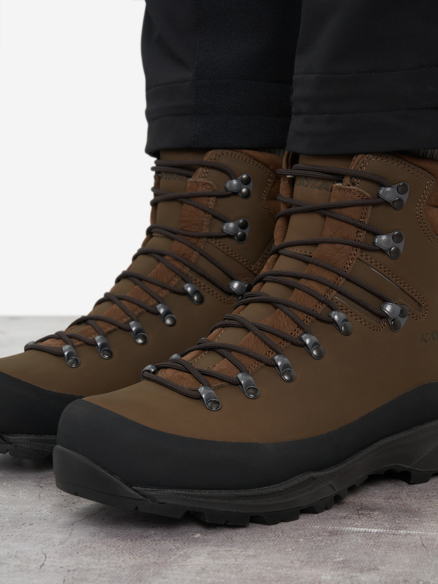 фото Ботинки мужские kayland globo gtx, коричневый