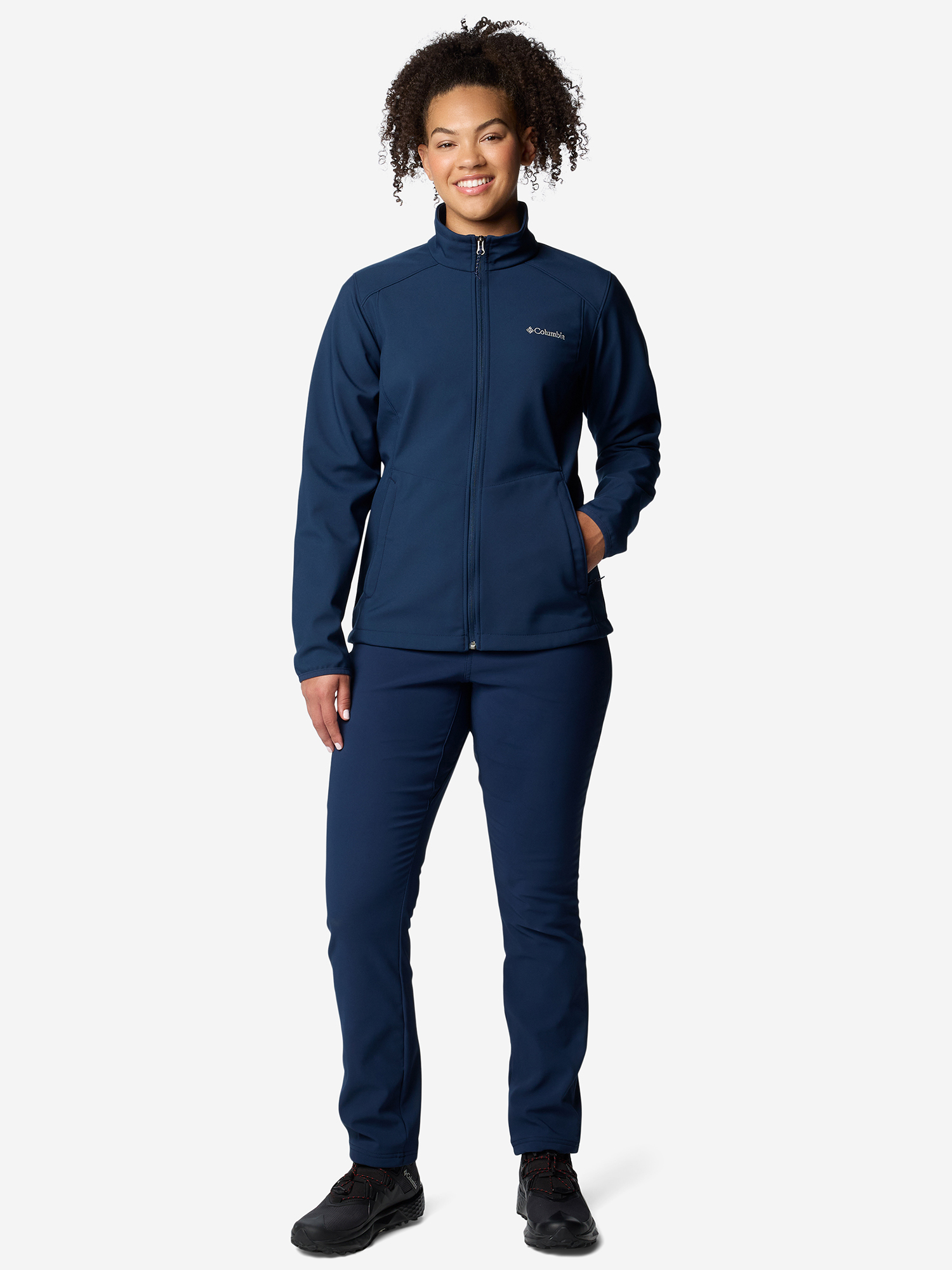 фото Брюки женские columbia back beauty high-rise pant, синий