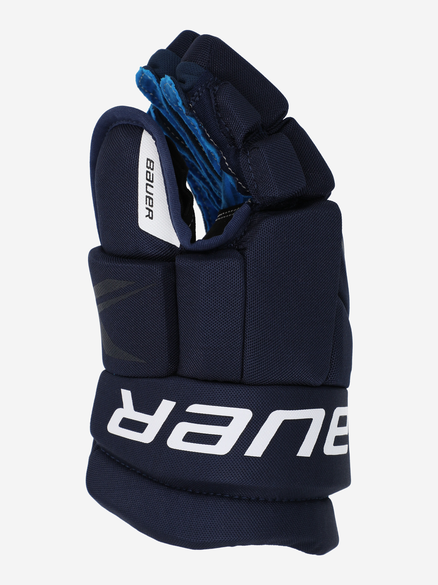 фото Перчатки хоккейные детские bauer x int, синий