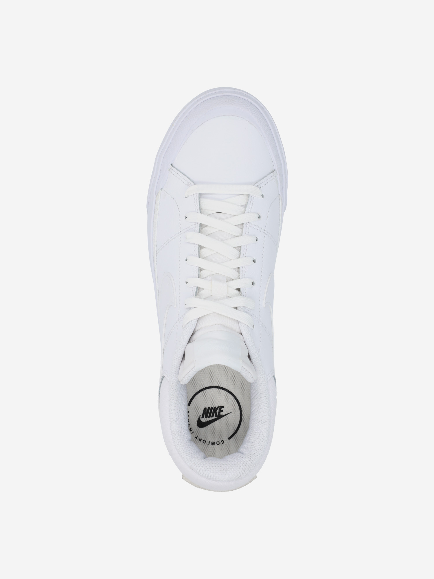 фото Кеды женские nike court legacy lift, белый