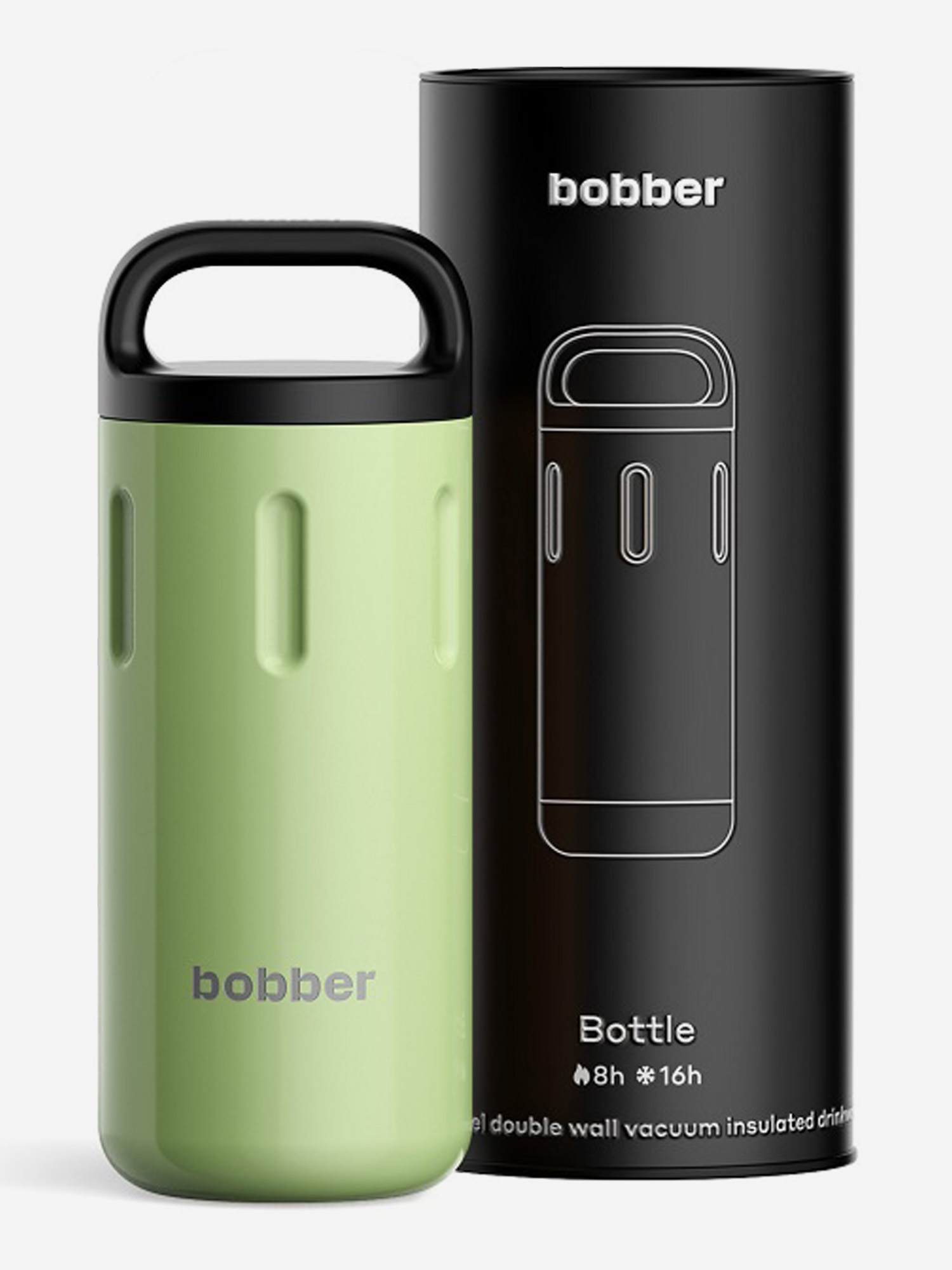 Термокружка BOBBER Bottle с ручкой 590 мл, тепло до 8 часов, мятный, Зеленый
Термокружка BOBBER Bottle с ручкой 590 мл, тепло до 8 часов, мятный, Зеленый
