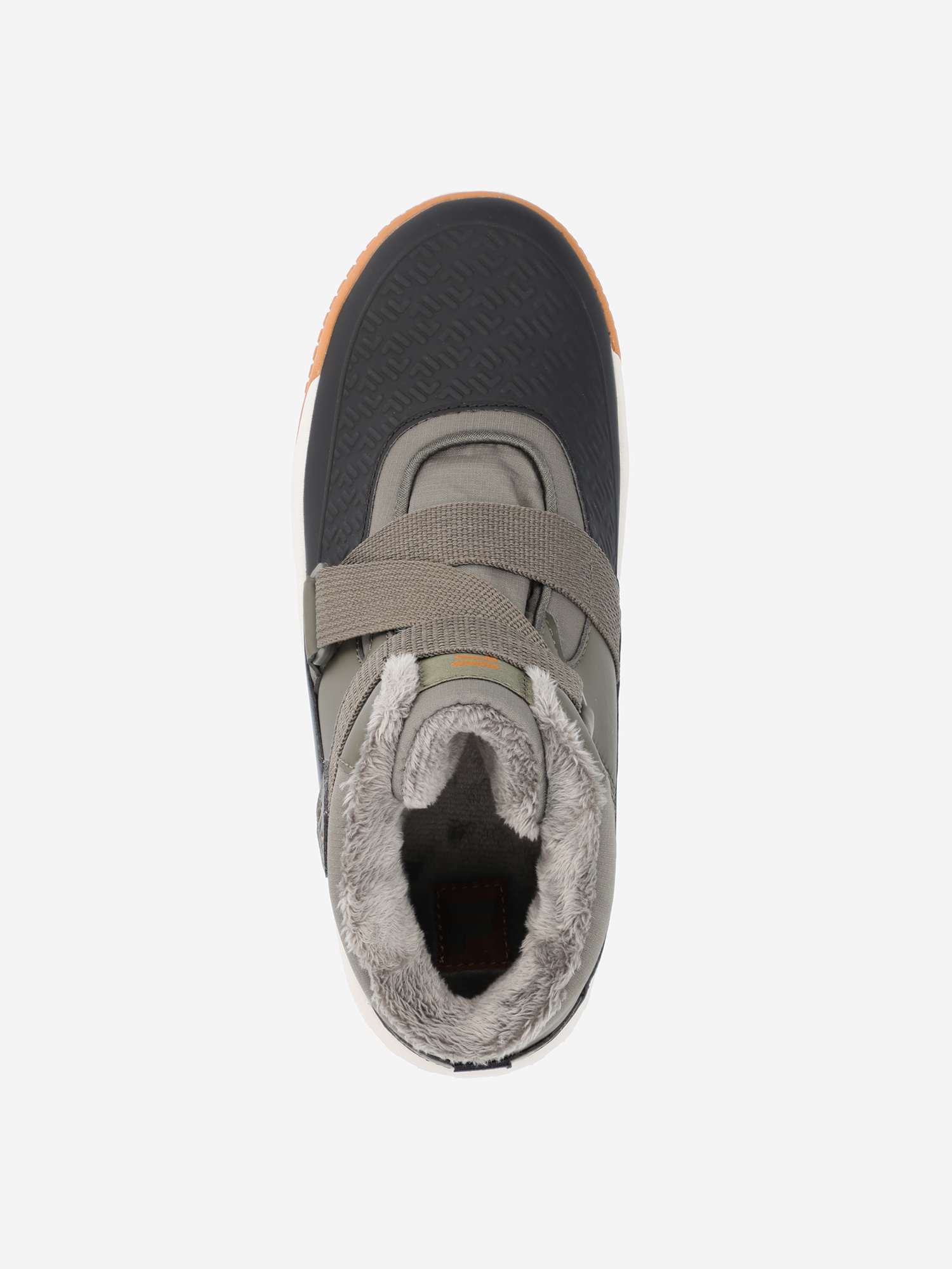 фото Ботинки утепленные для мальчиков fila fil space mid, зеленый