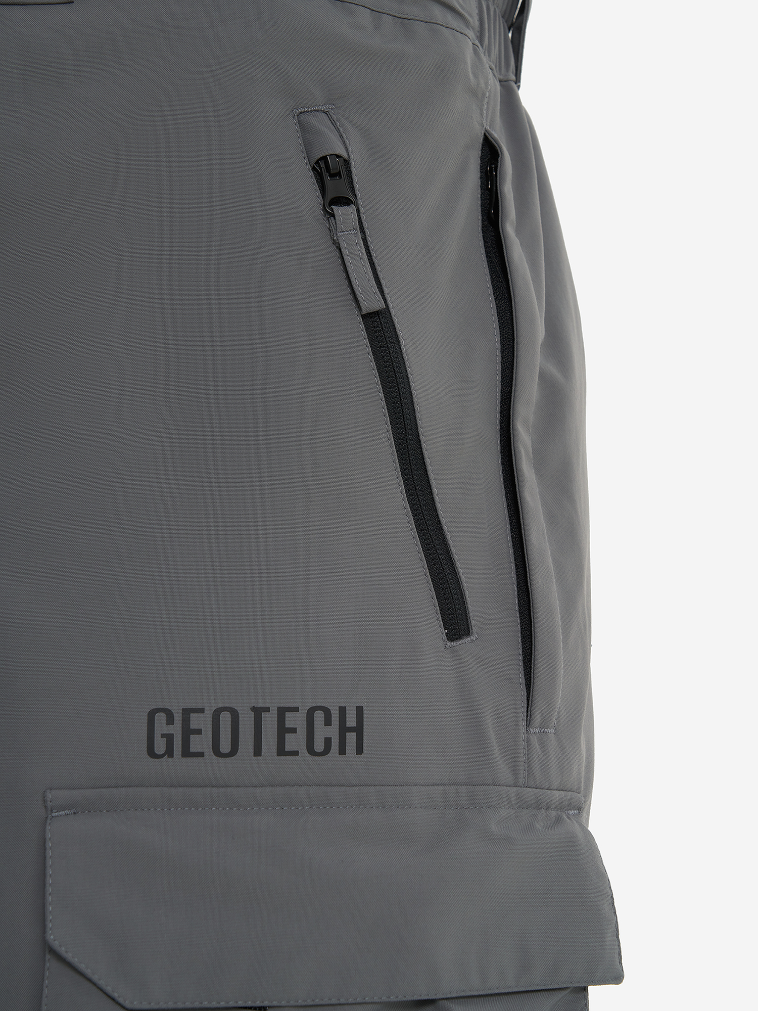 фото Полукомбинезон утепленный мужской geotech, серый