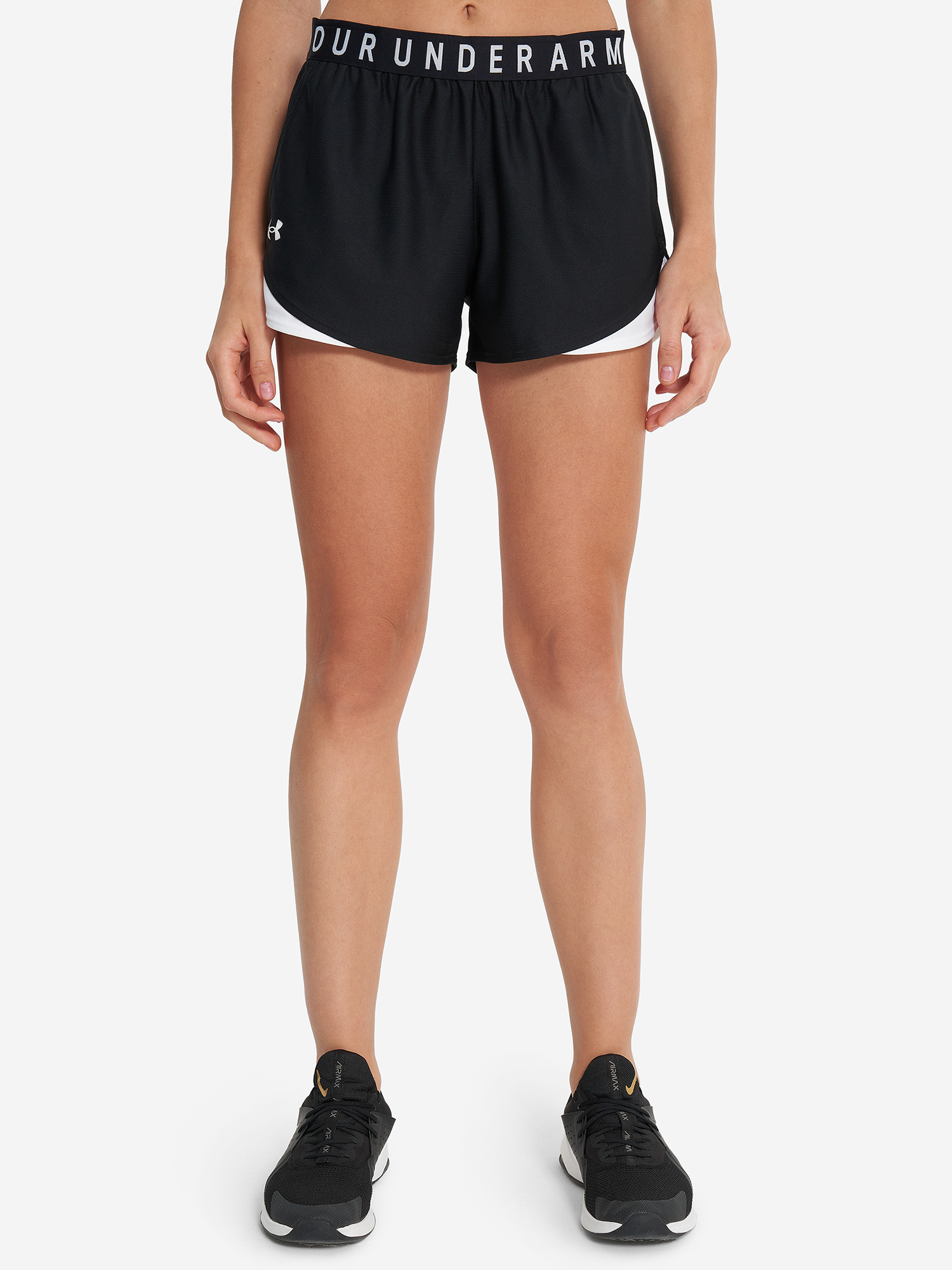 фото Шорты женские under armour, черный