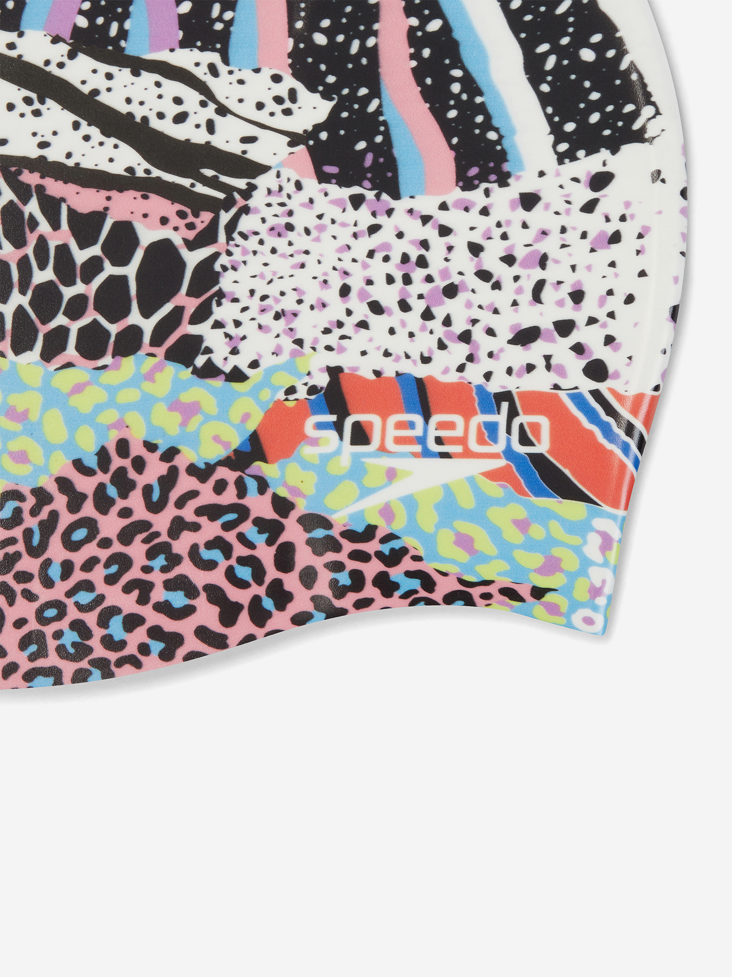 фото Шапочка для плавания speedo digital printed, мультицвет