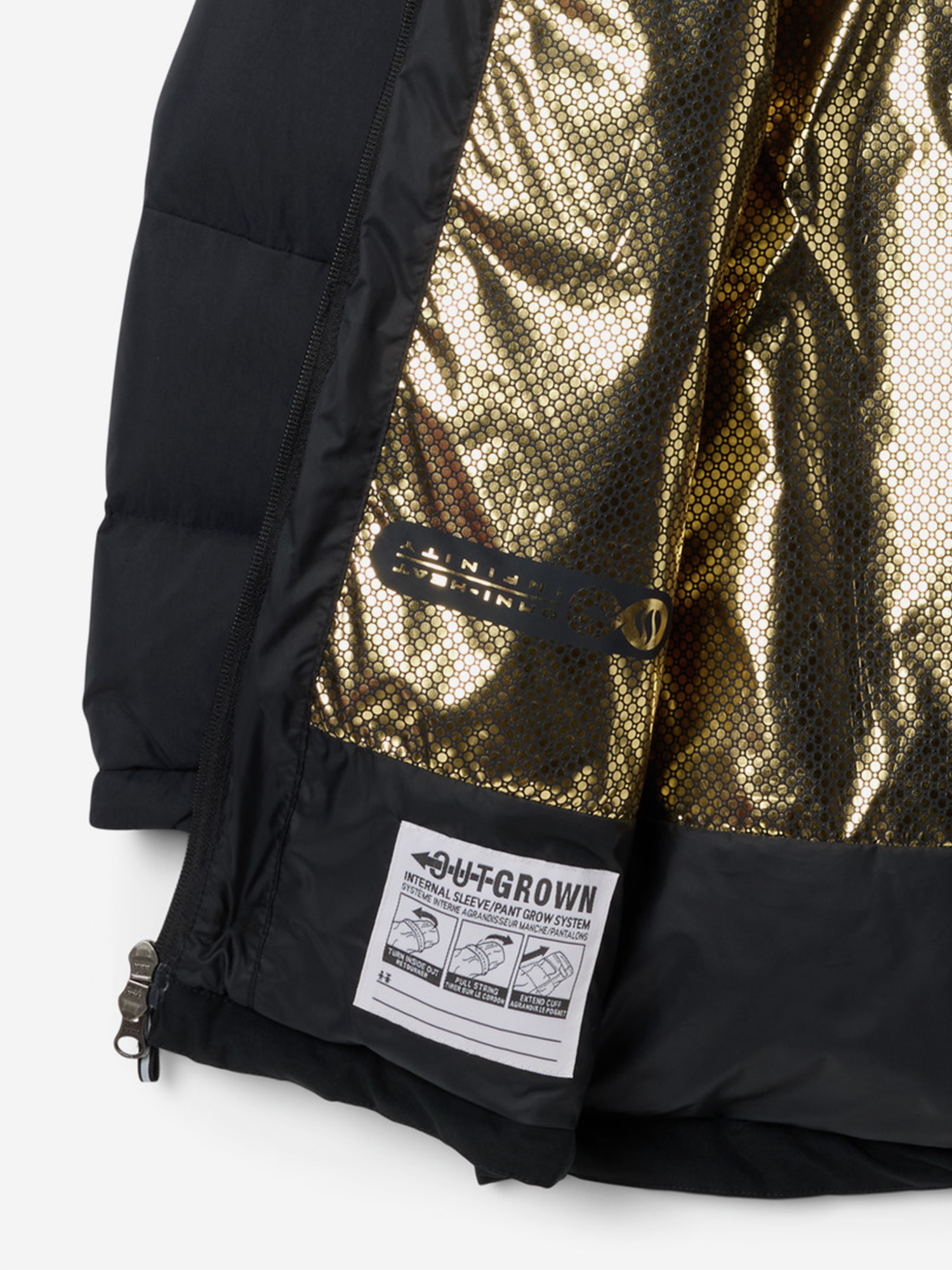 фото Куртка утепленная для мальчиков columbia marquam peak fusion ii parka, черный