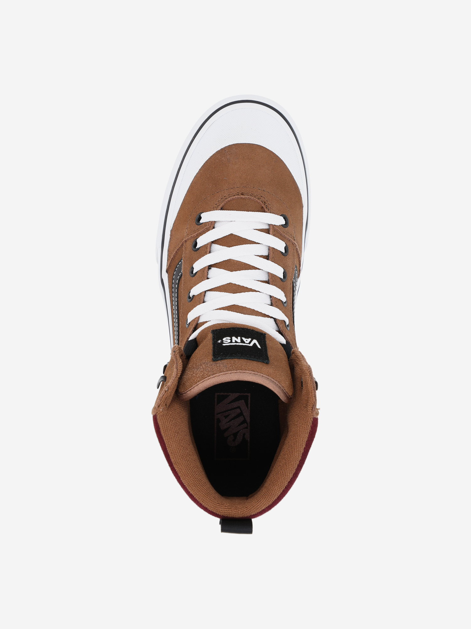 фото Кеды мужские vans ashwood hi vansguard, коричневый