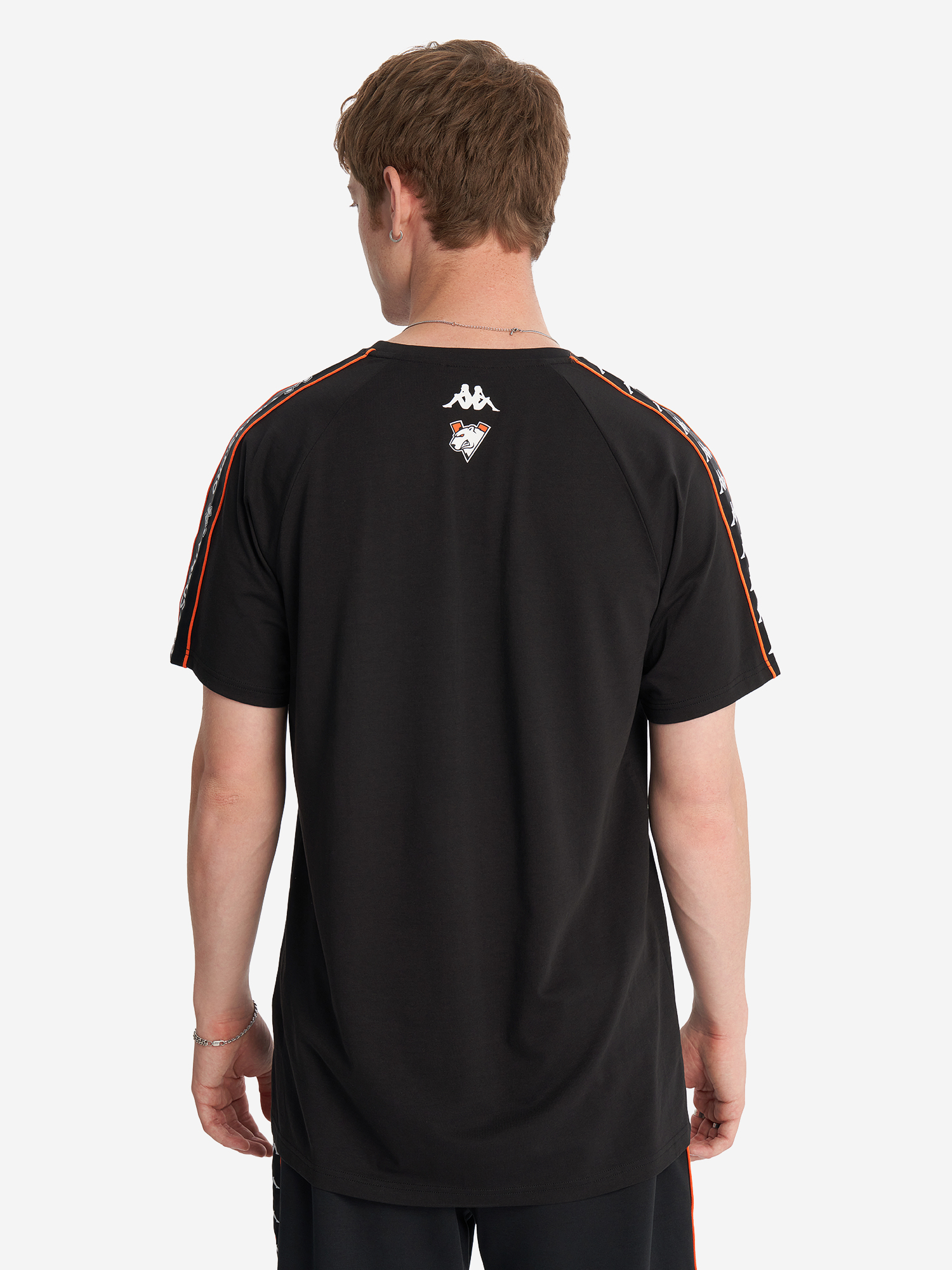 фото Футболка kappa x virtus.pro, черный