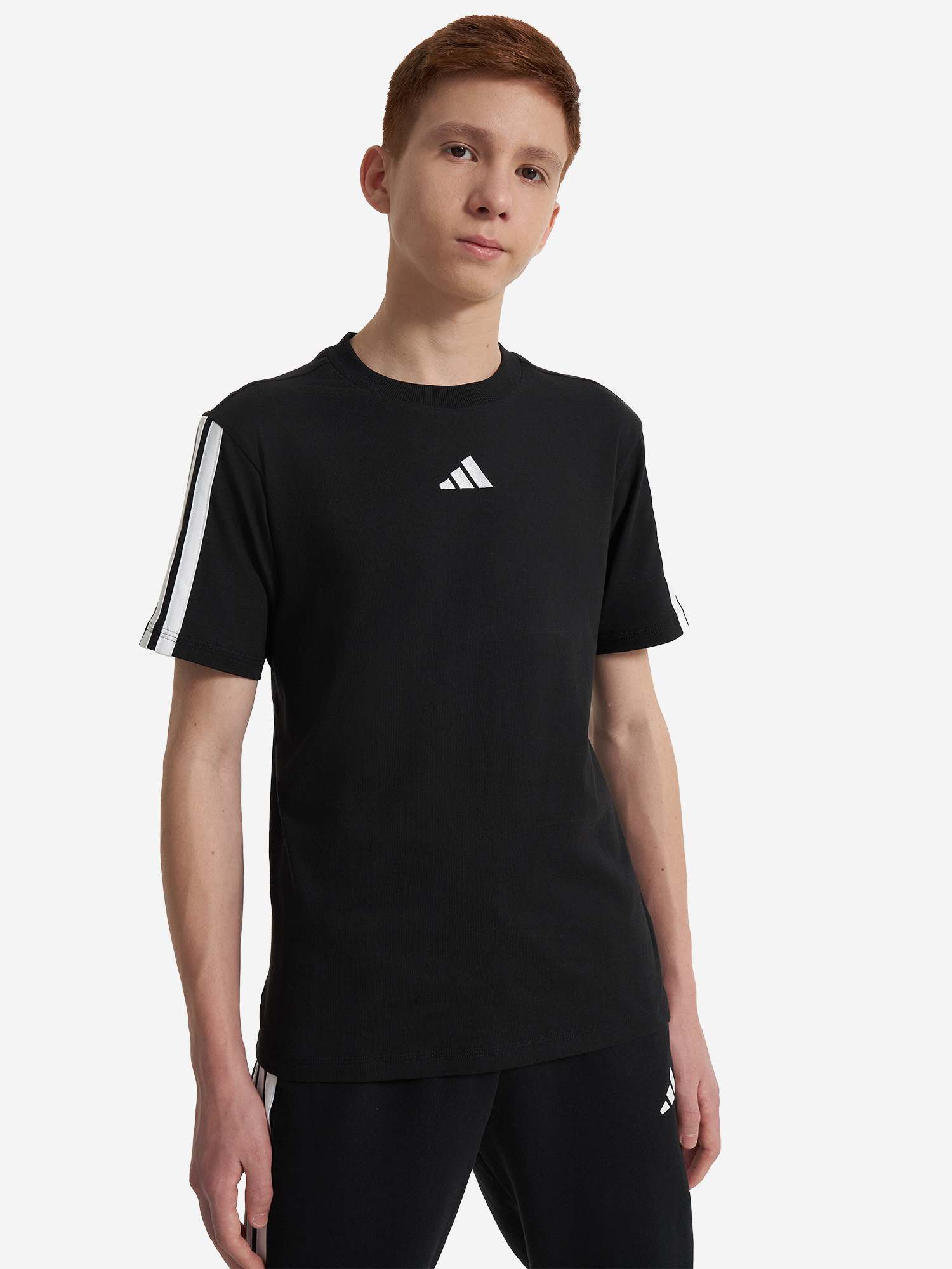 фото Футболка для мальчиков adidas, черный