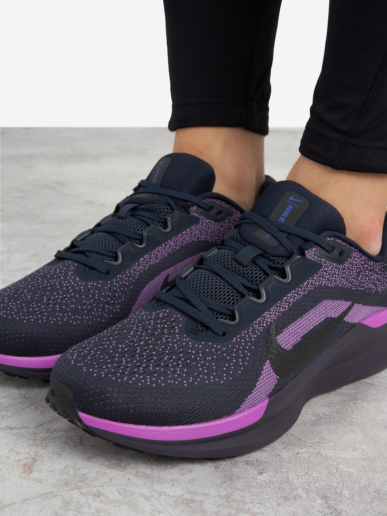фото Кроссовки мужские nike air winflo 11 se, черный