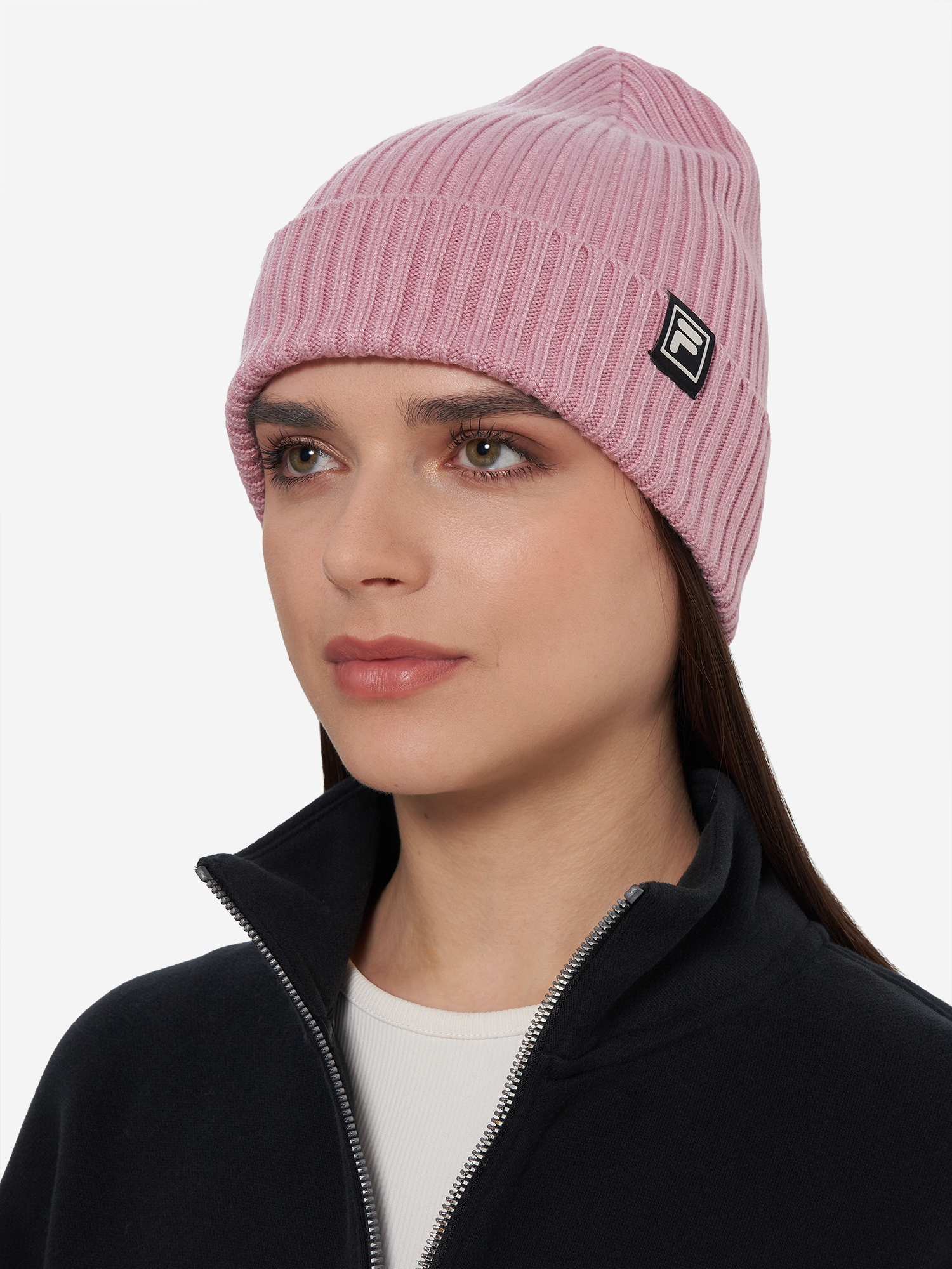 фото Шапка fila, розовый