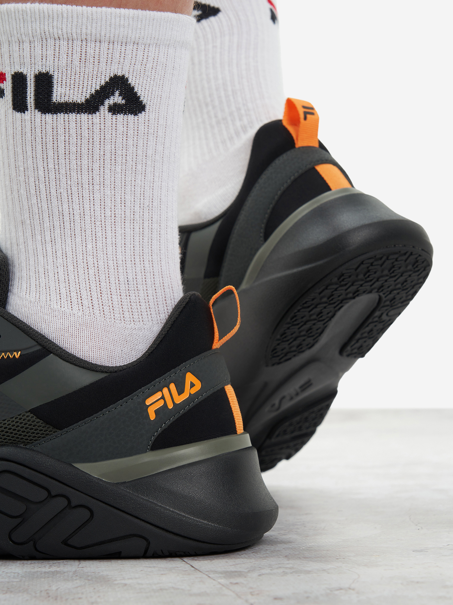 фото Кроссовки мужские fila titan, зеленый