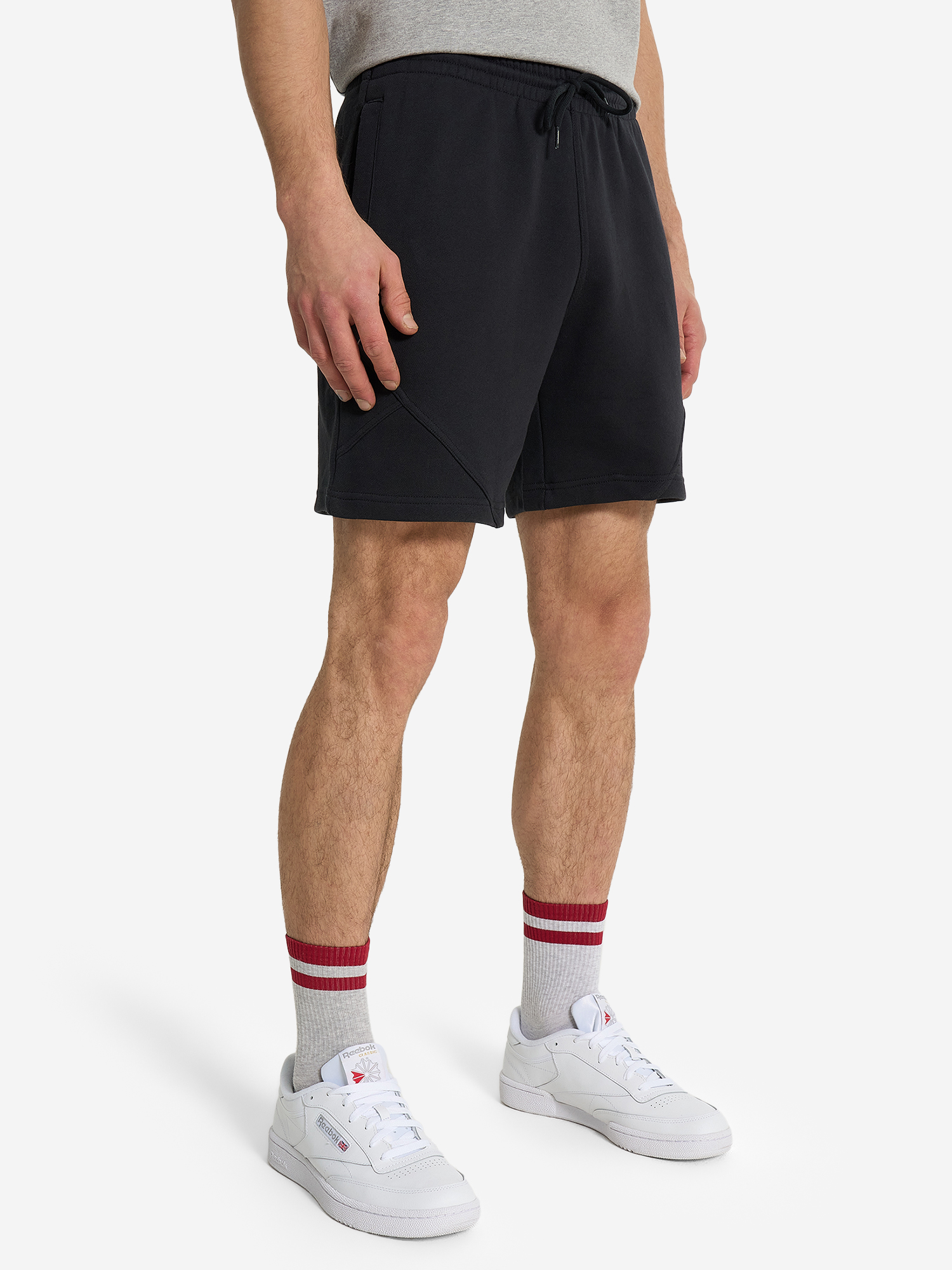 фото Шорты мужские reebok icon elements, черный