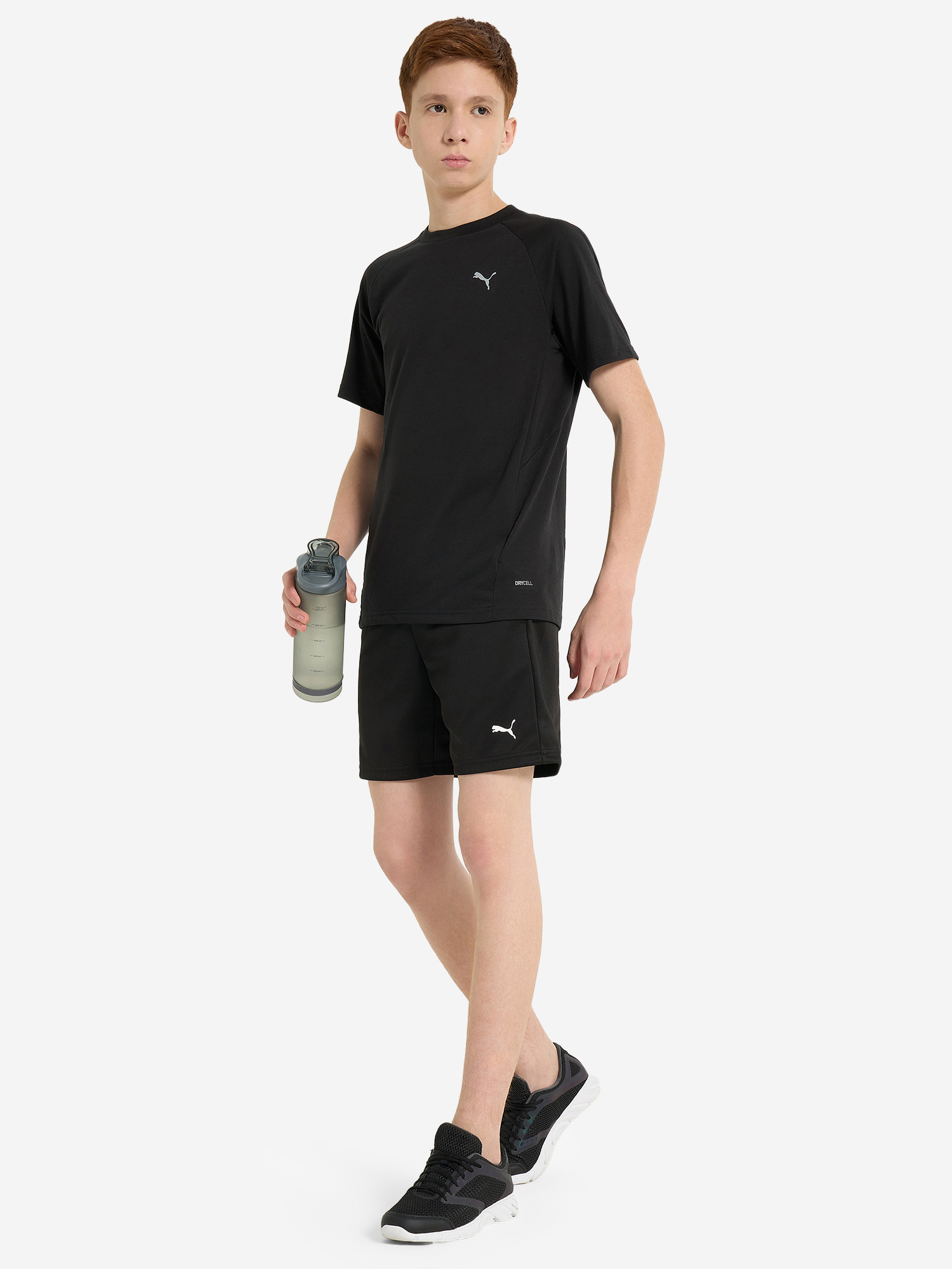 фото Шорты для мальчиков puma tad, черный