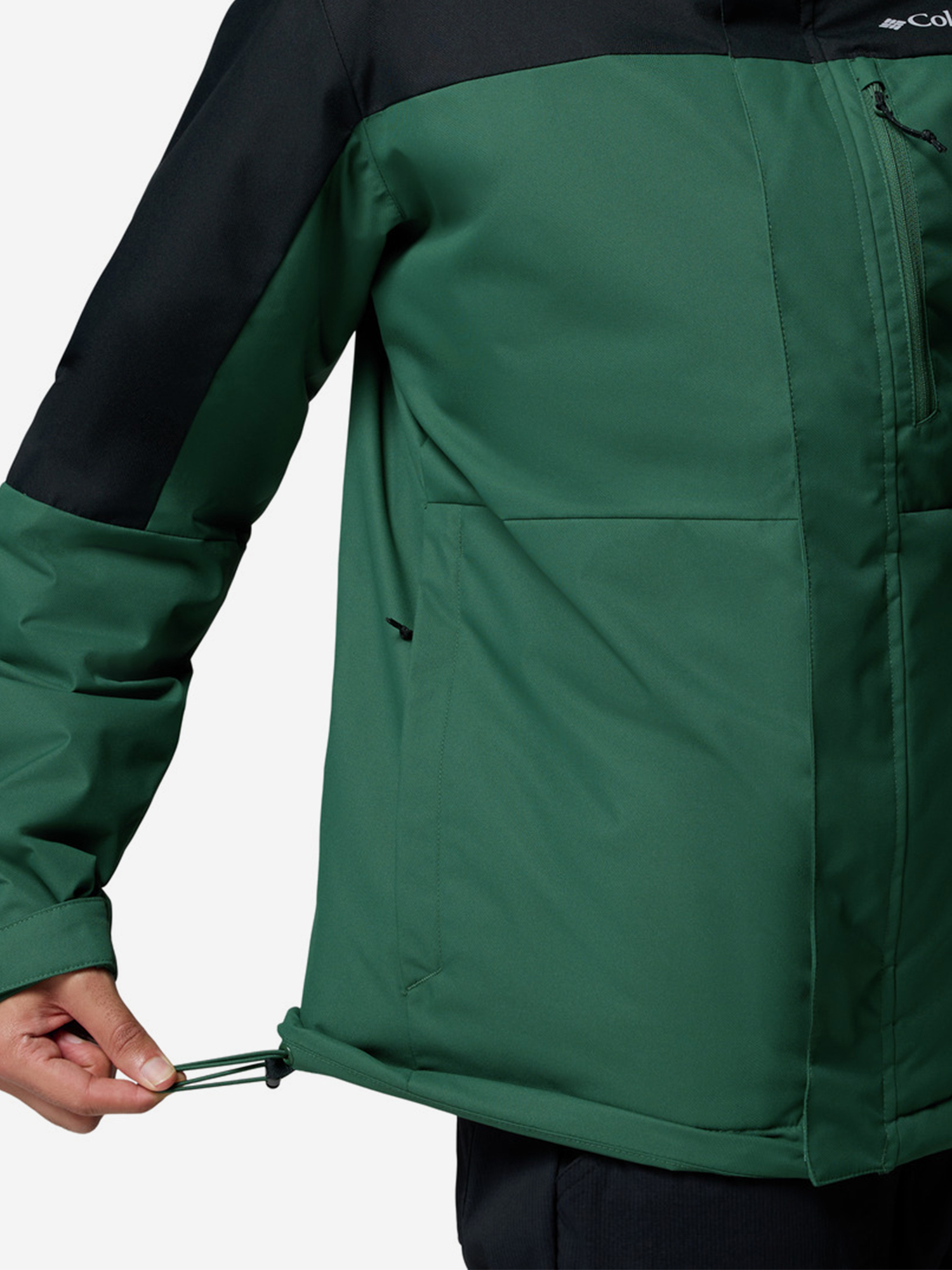 фото Куртка утепленная мужская columbia hikebound ii insulated jacket, зеленый