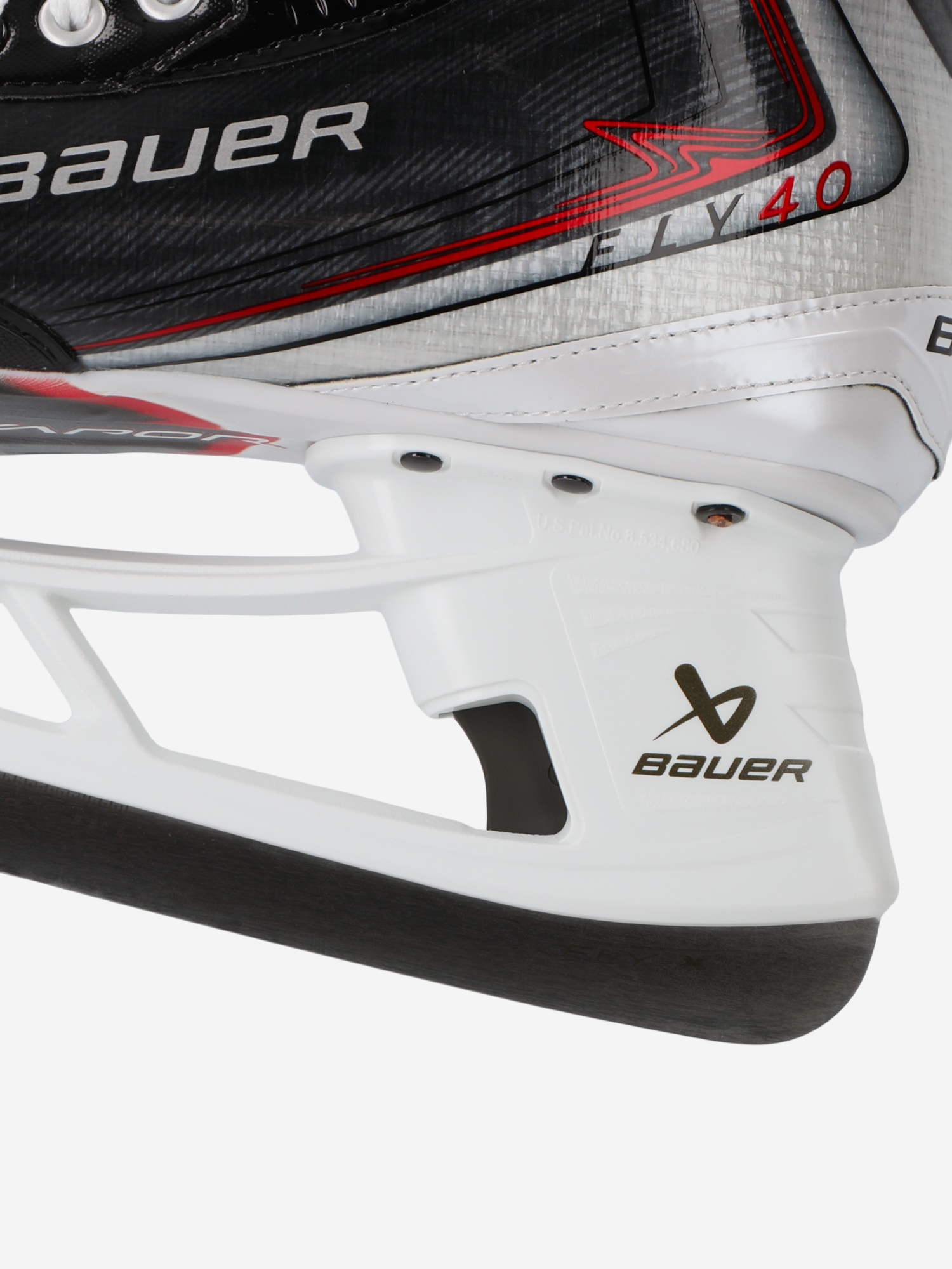 фото Коньки хоккейные bauer vapor fly40 sr fit3, черный