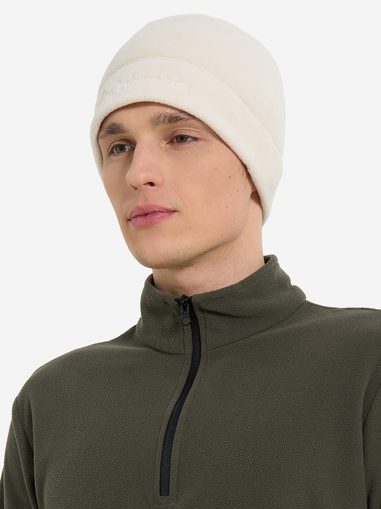 фото Шапка columbia fast trek ii beanie, бежевый