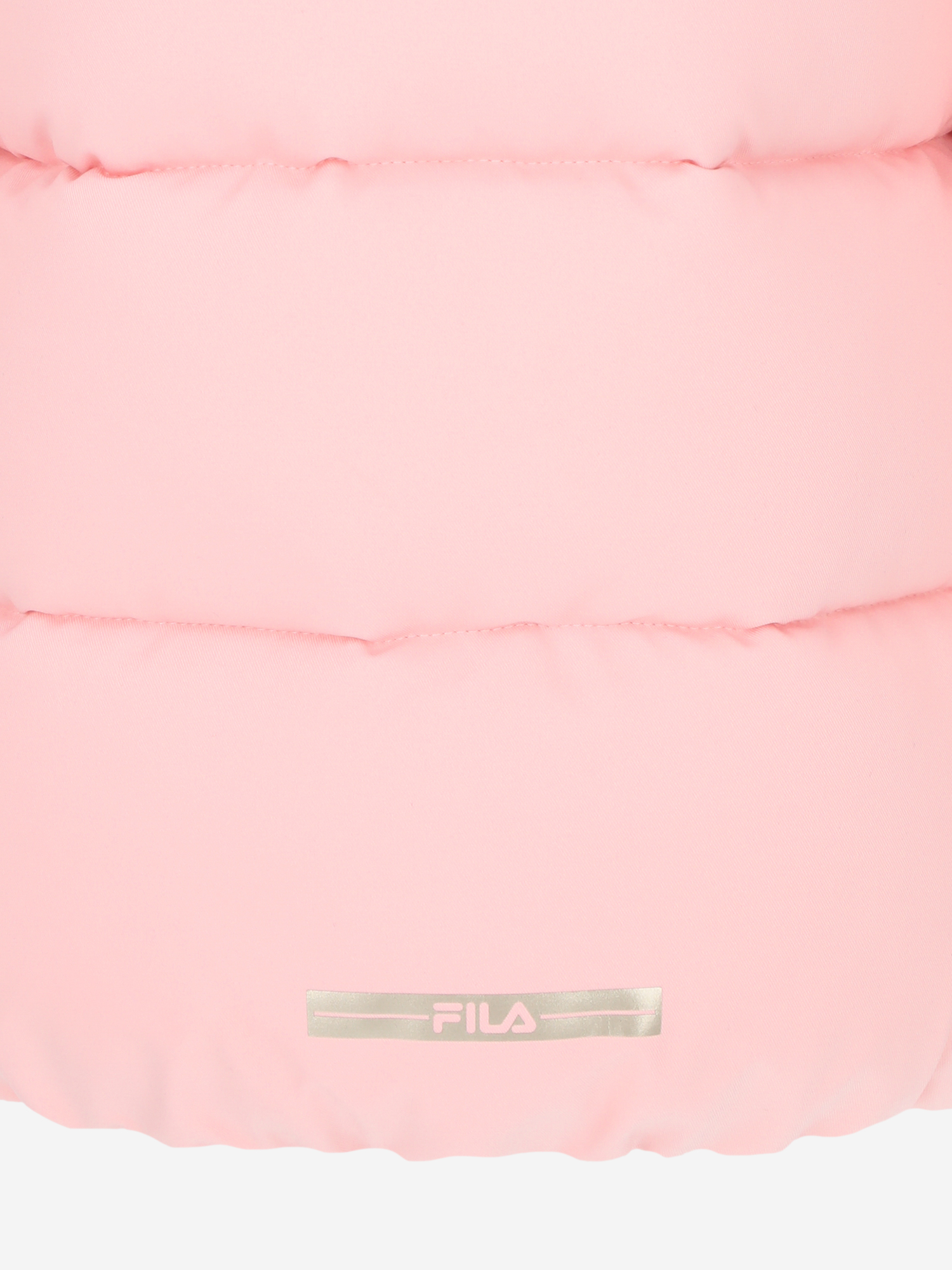 фото Пуховик для девочек fila, розовый