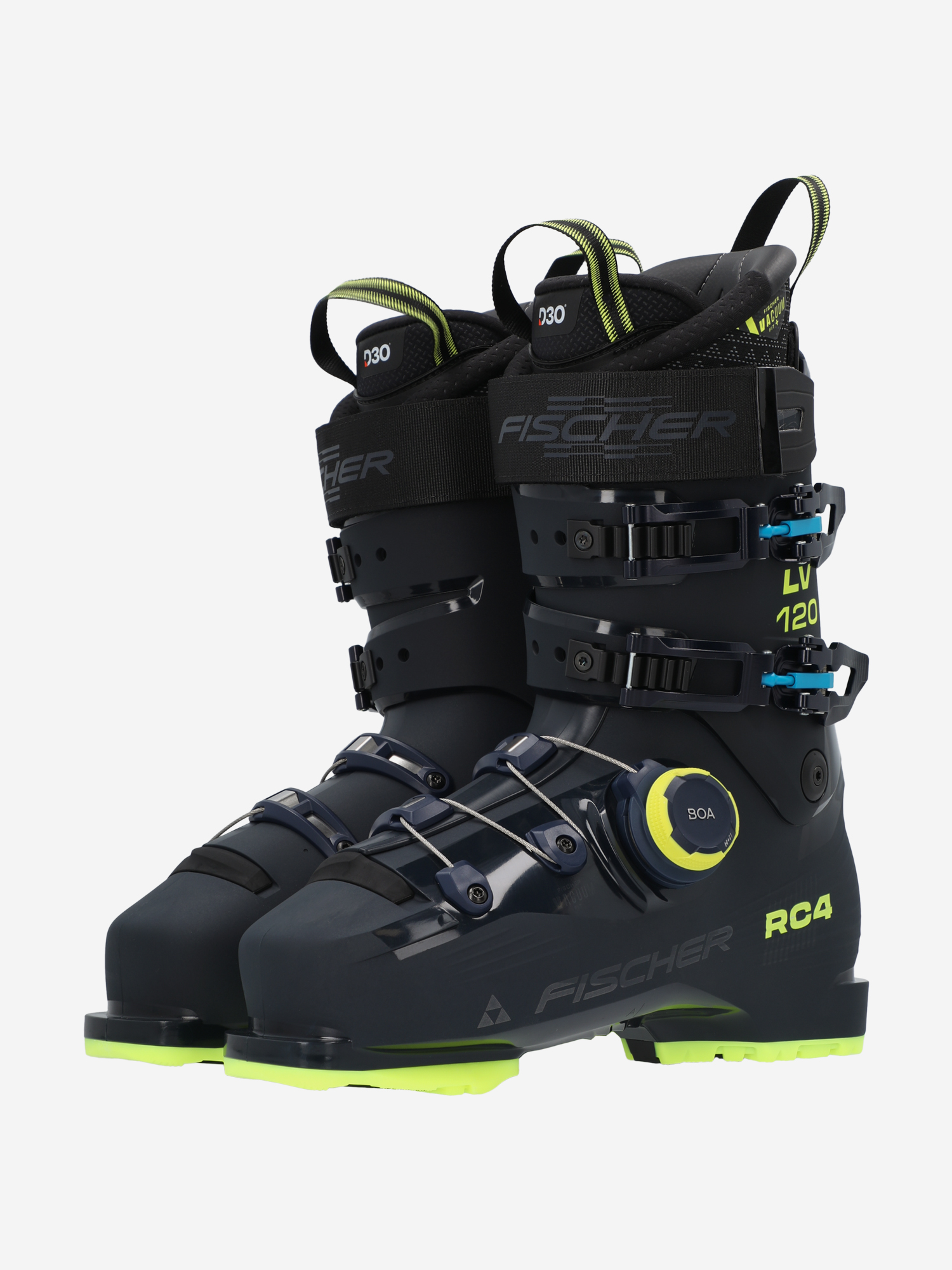 фото Ботинки горнолыжные fischer rc4 120 lv boa, синий