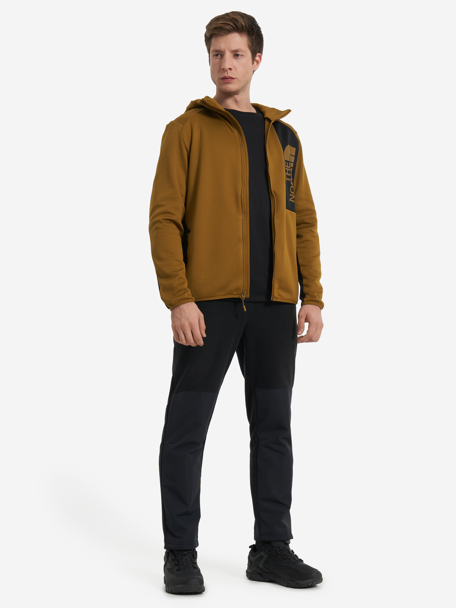фото Толстовка мужская the north face merak, зеленый