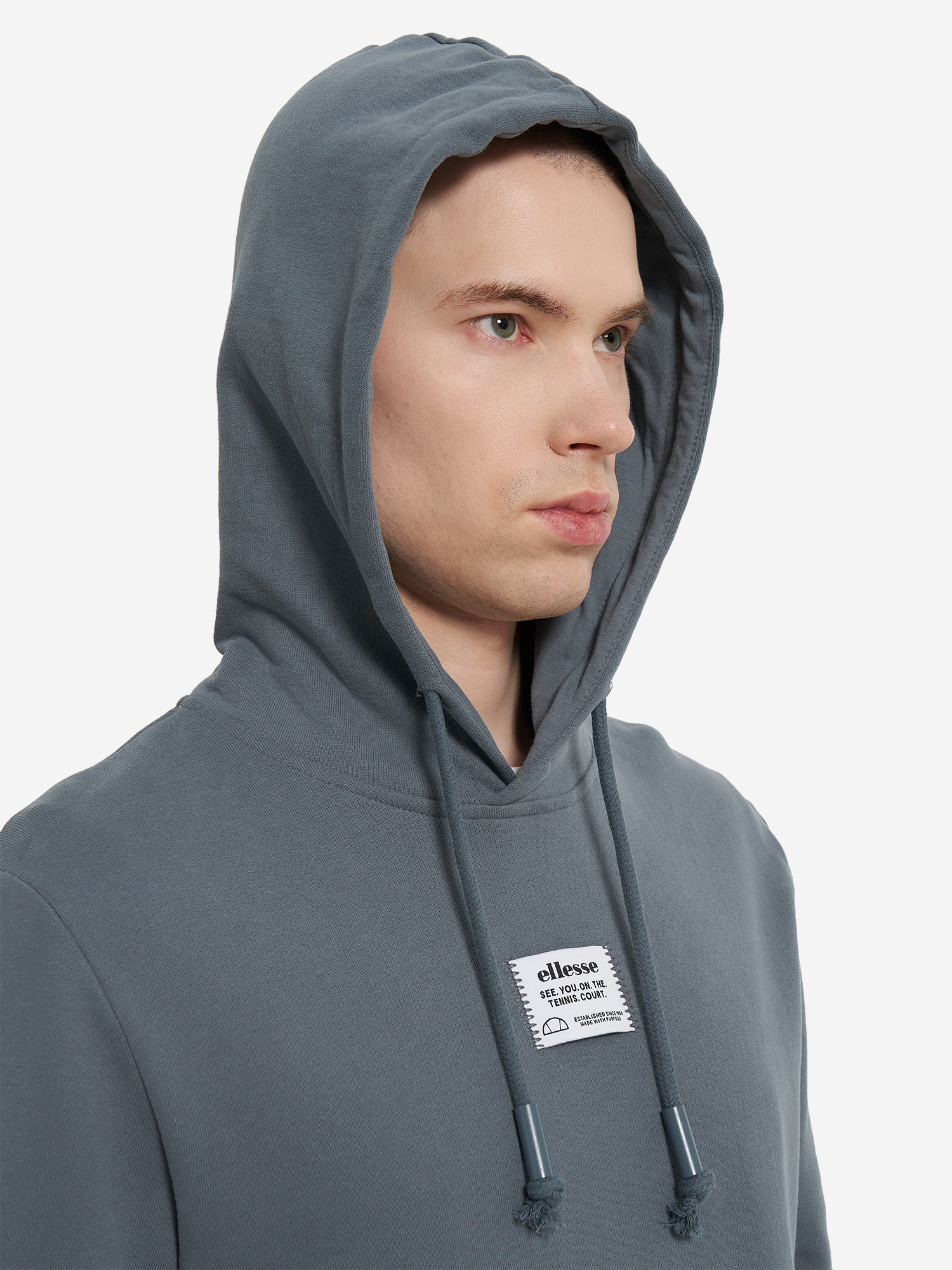 фото Худи мужское ellesse, серый