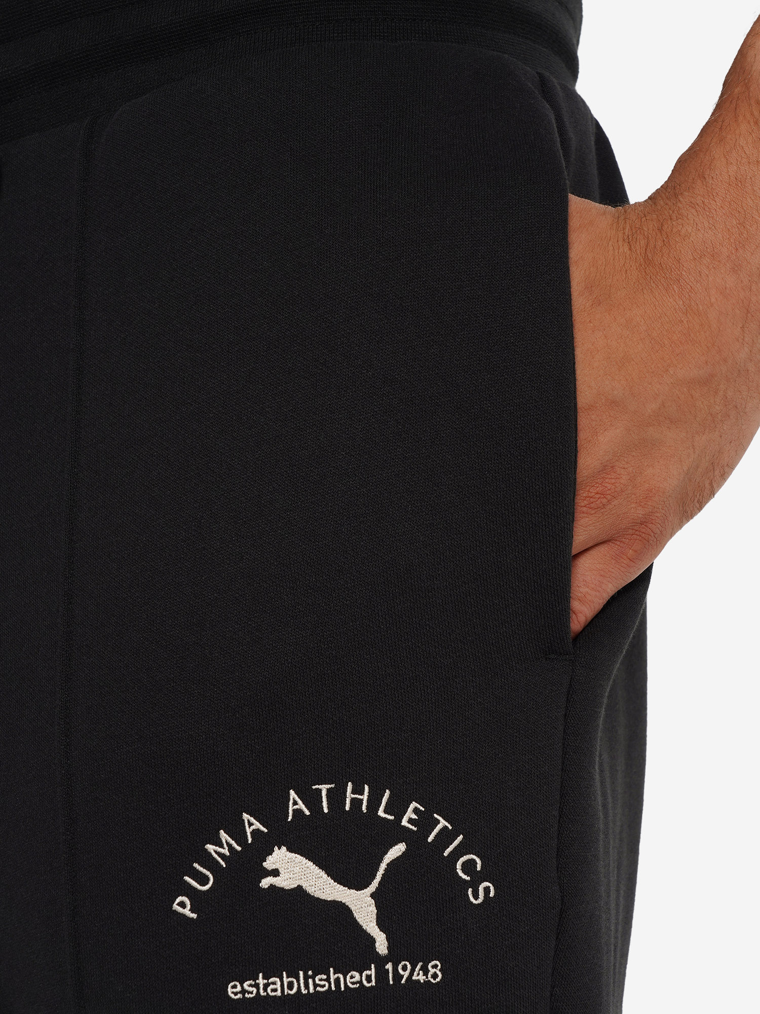 фото Брюки мужские puma class better, черный