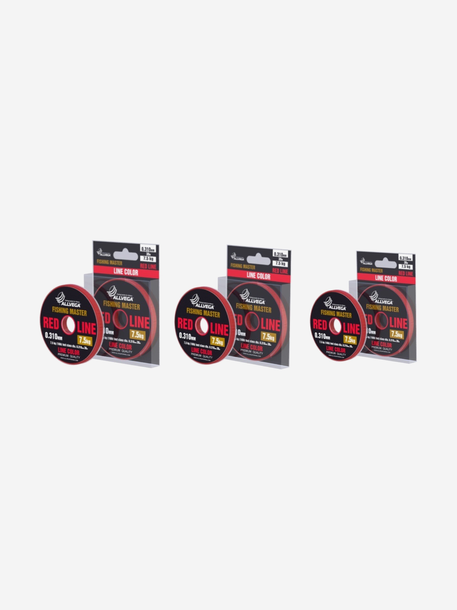 Леска монофильная ALLVEGA "Fishing Master" 30м 0,310мм (7,5кг) рубиновая. Набор 3 штуки., Красный
Леска монофильная ALLVEGA "Fishing Master" 30м 0,310мм (7,5кг) рубиновая. Набор 3 штуки., Красный