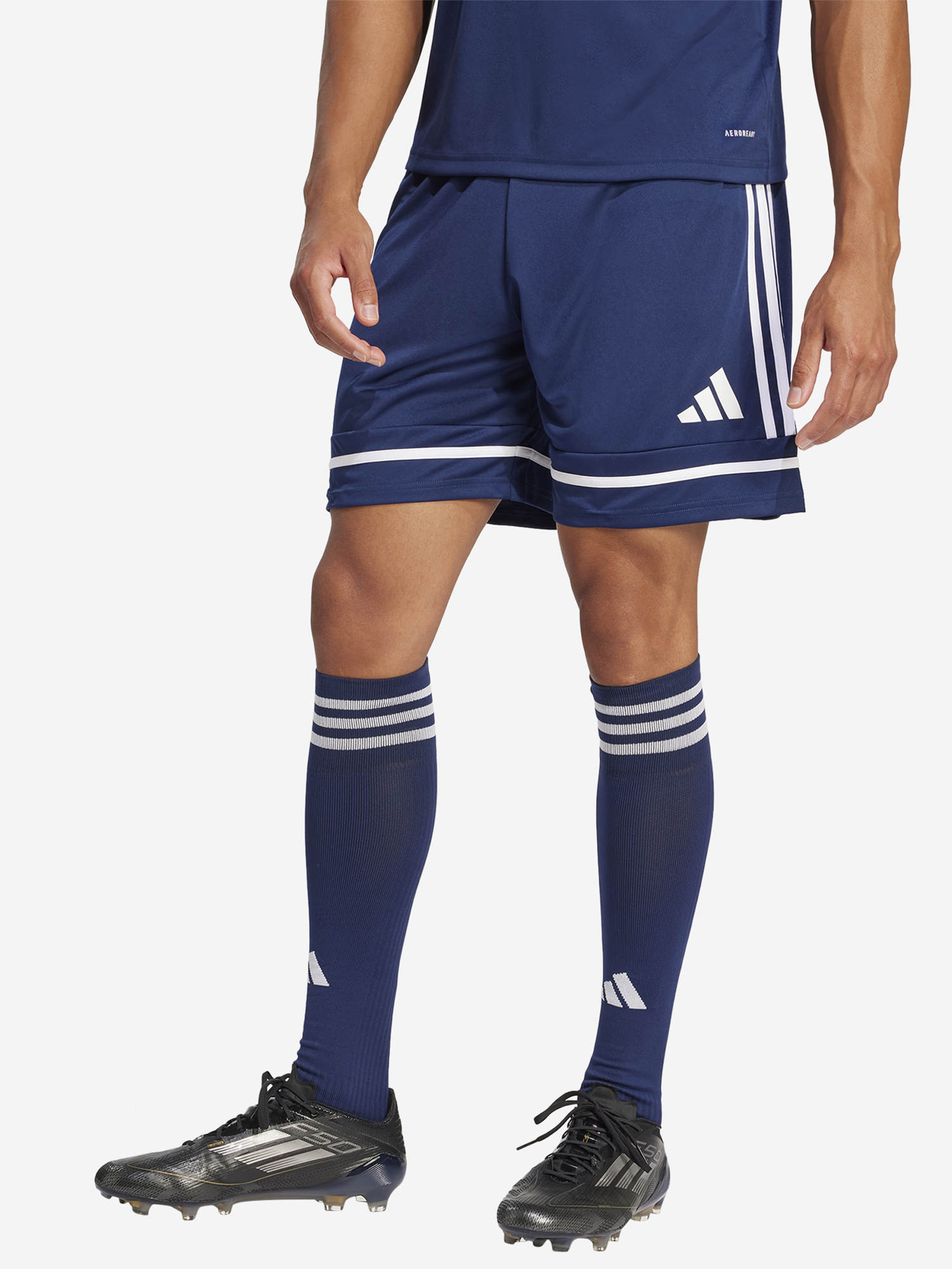 фото Шорты мужские adidas, синий
