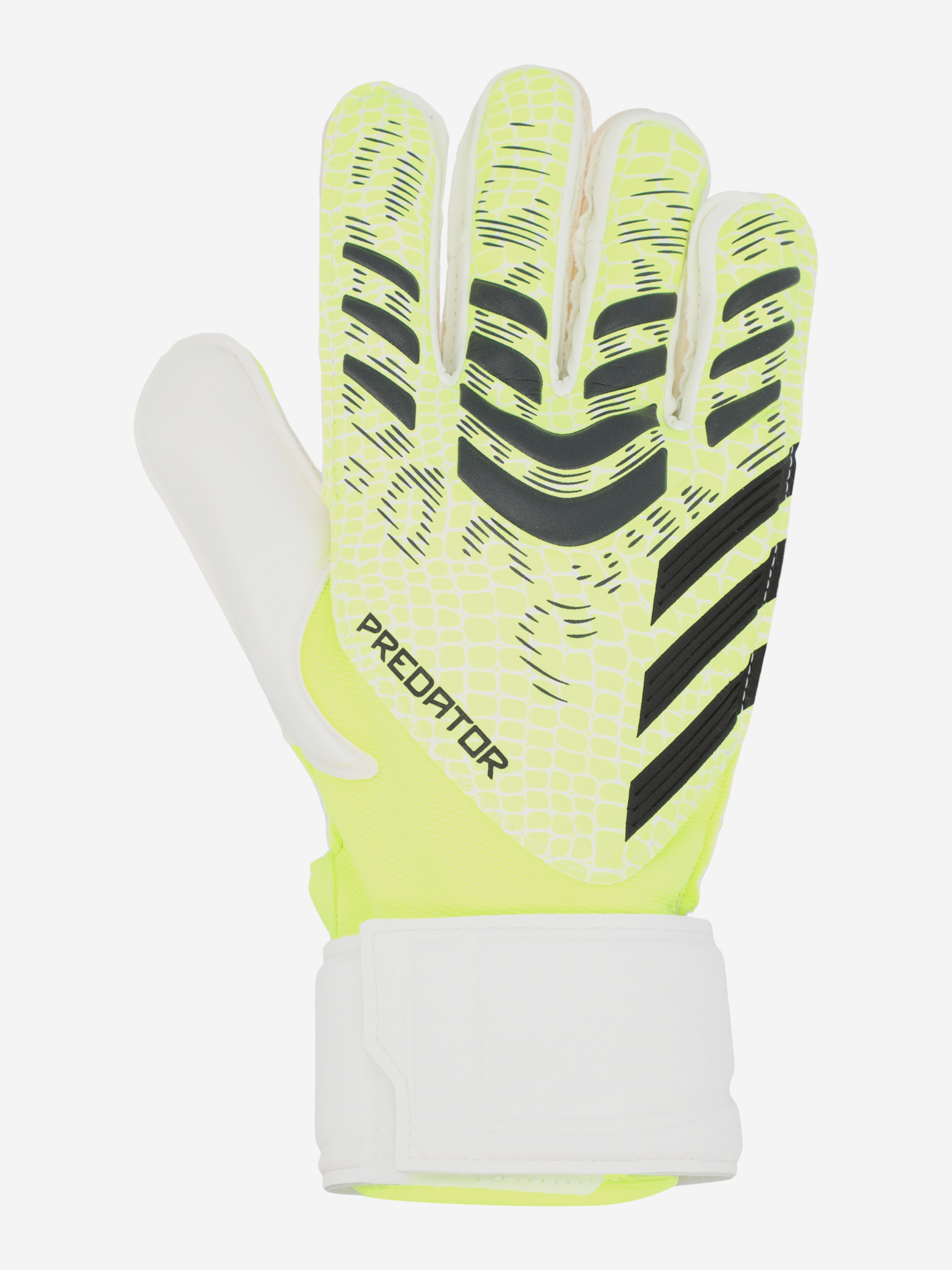фото Перчатки вратарские adidas predator match, желтый