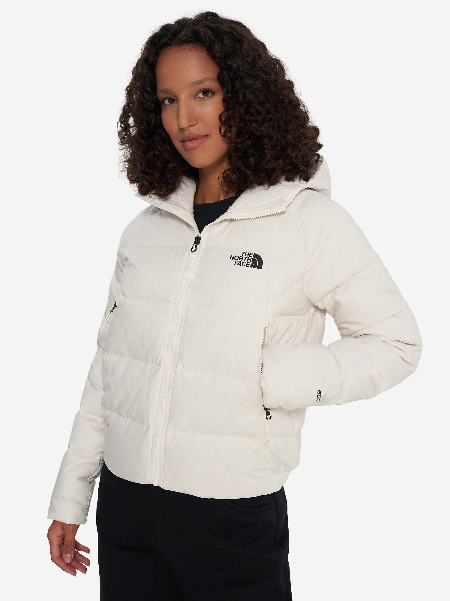 фото Пуховик женский the north face hyalite, бежевый