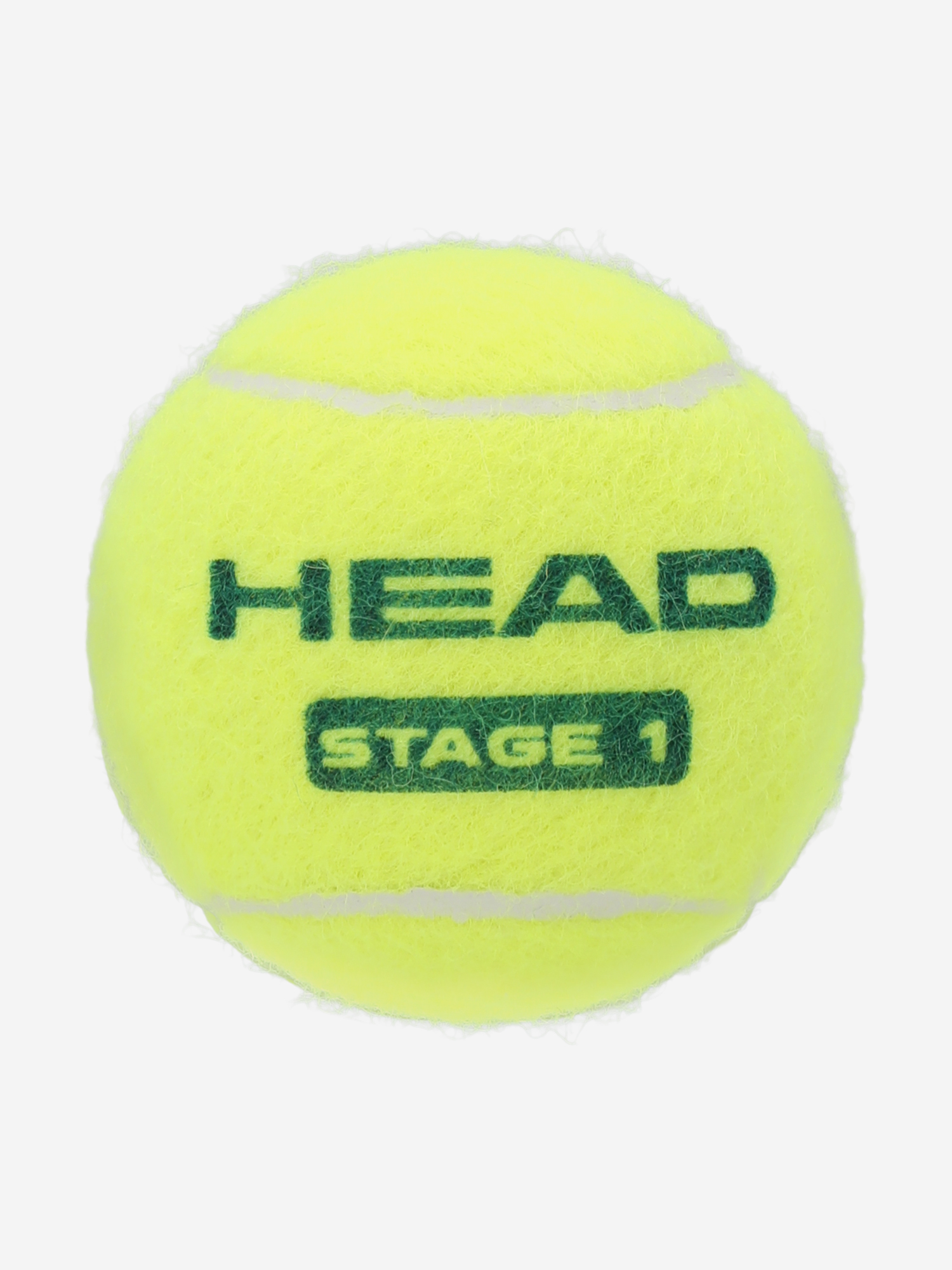 фото Мяч для большого тенниса head stage 1, зеленый