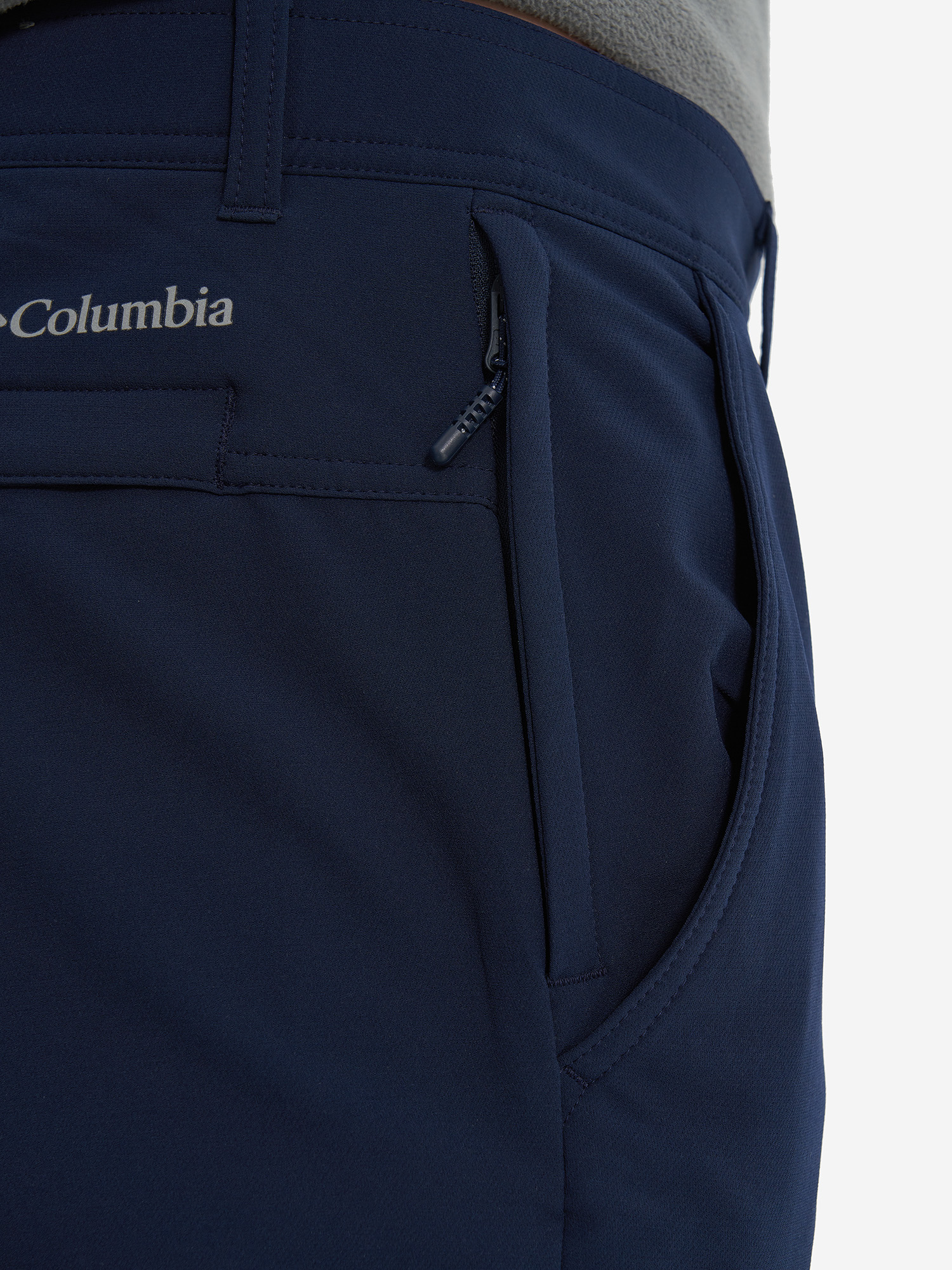 фото Брюки мужские columbia black mesa warm pant, синий