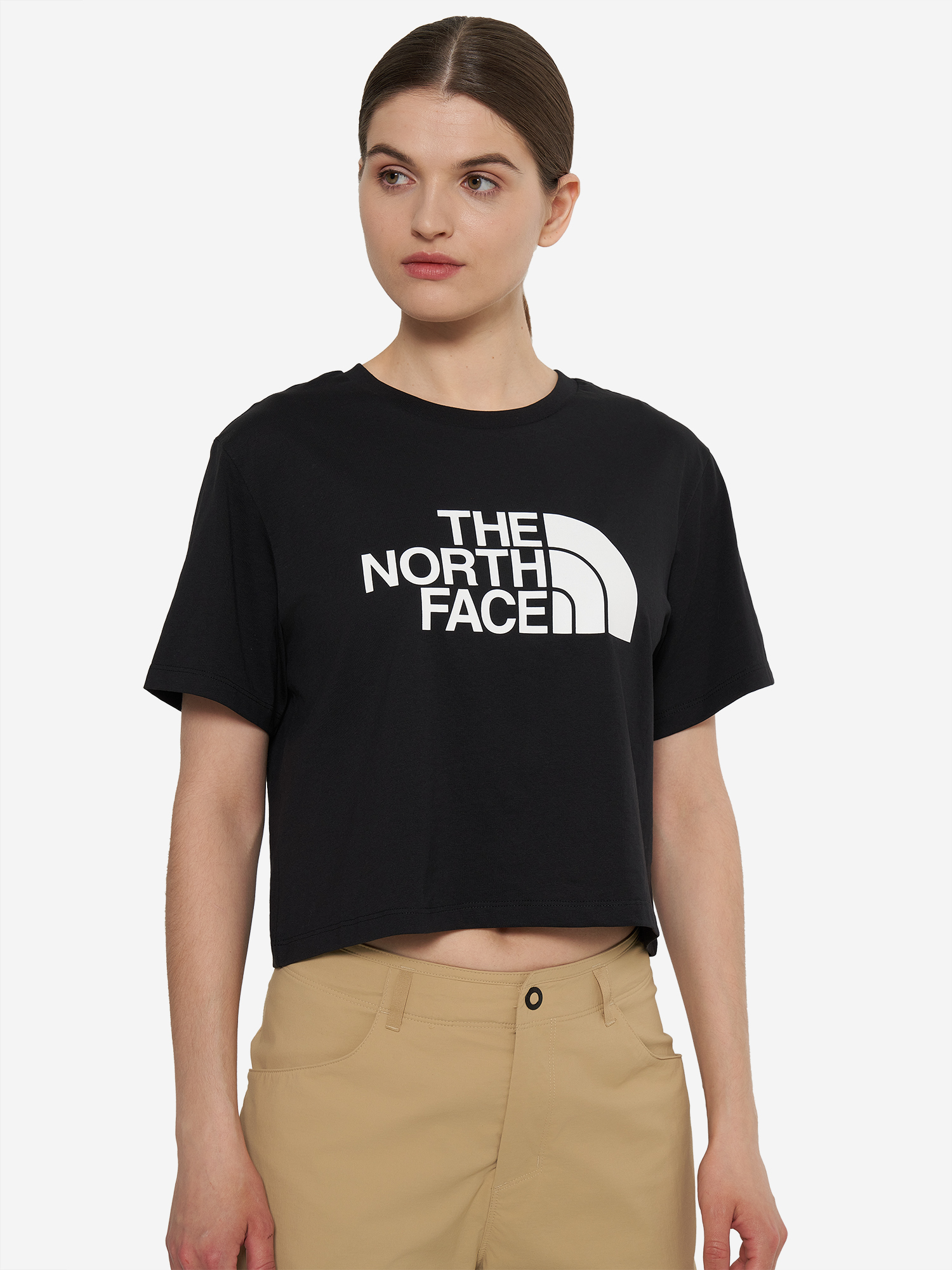 фото Футболка женская the north face easy, черный