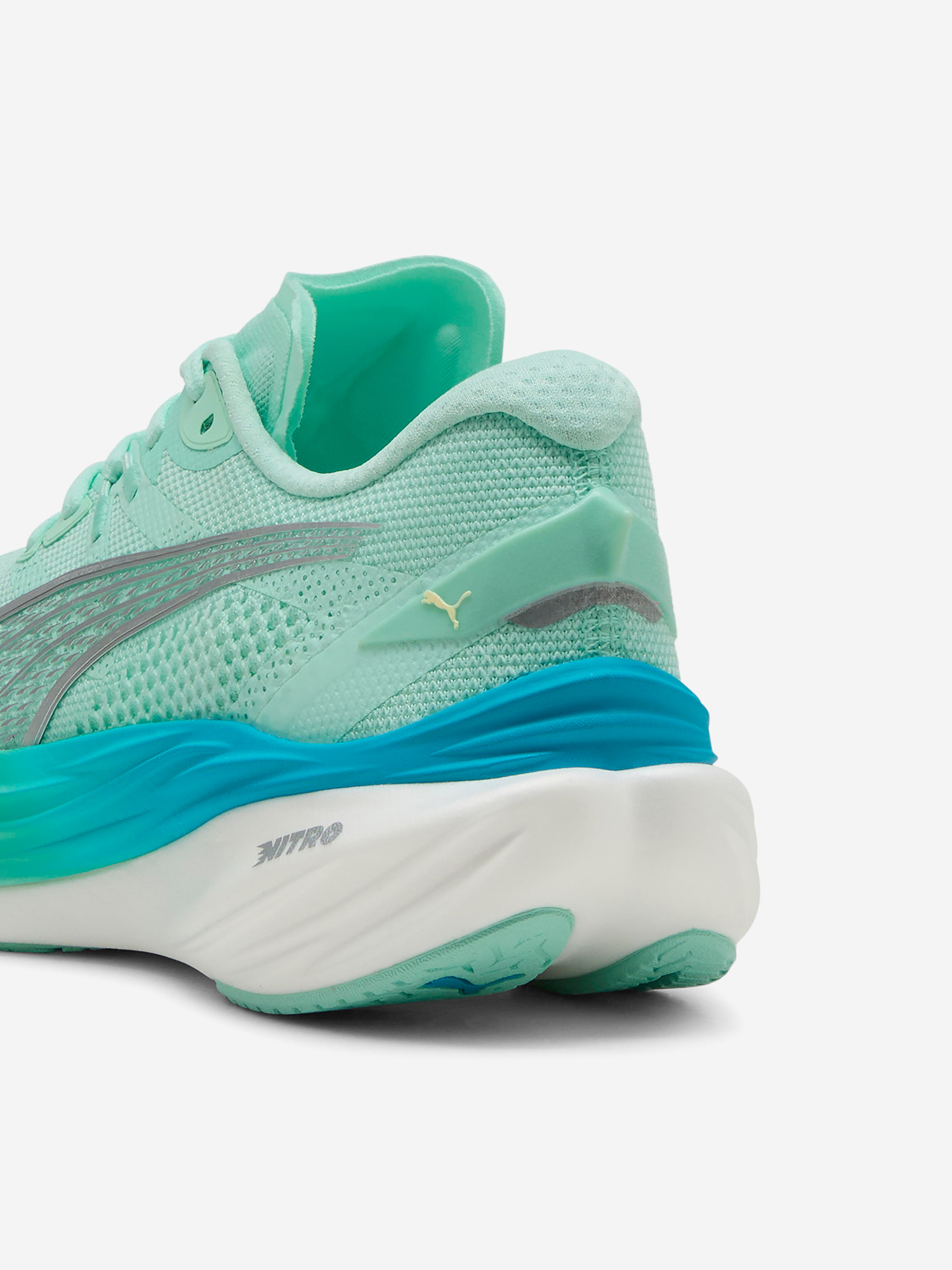 фото Кроссовки женские puma deviate nitro 3, зеленый