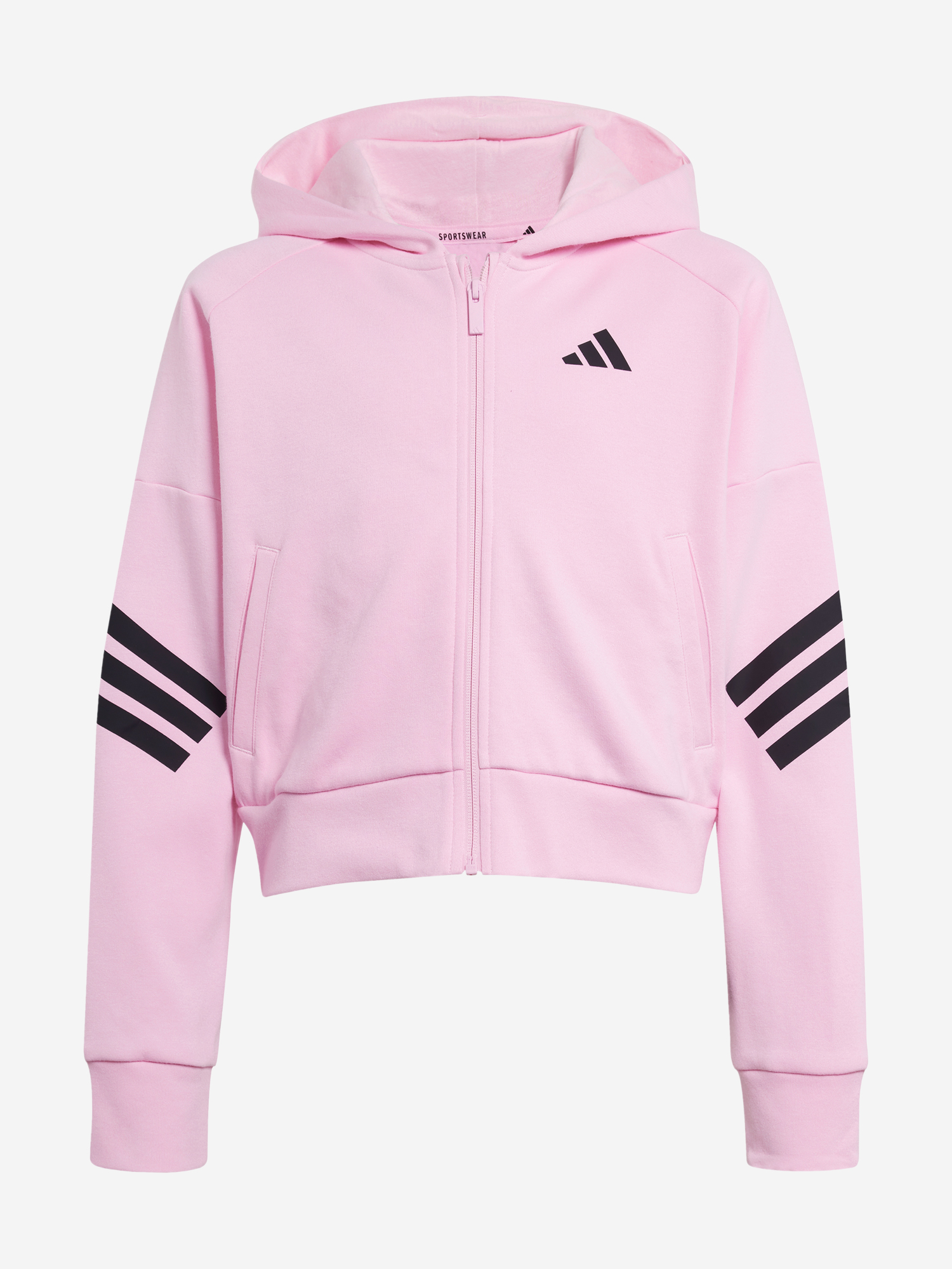 фото Толстовка для девочек adidas, розовый
