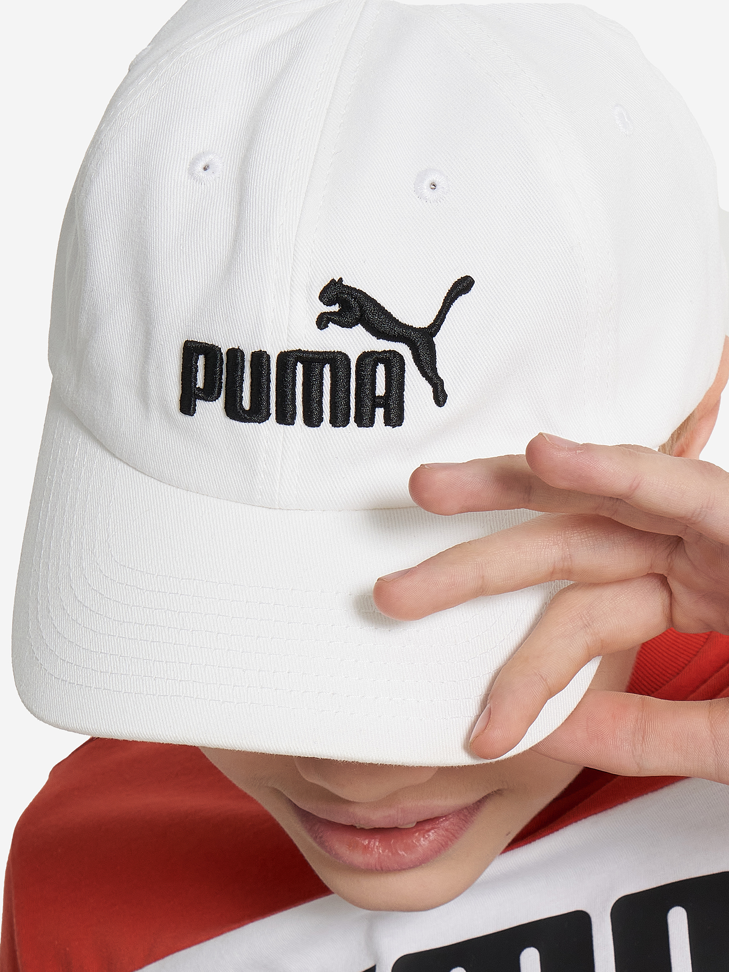 фото Бейсболка для мальчиков puma ess no.1 logo, белый