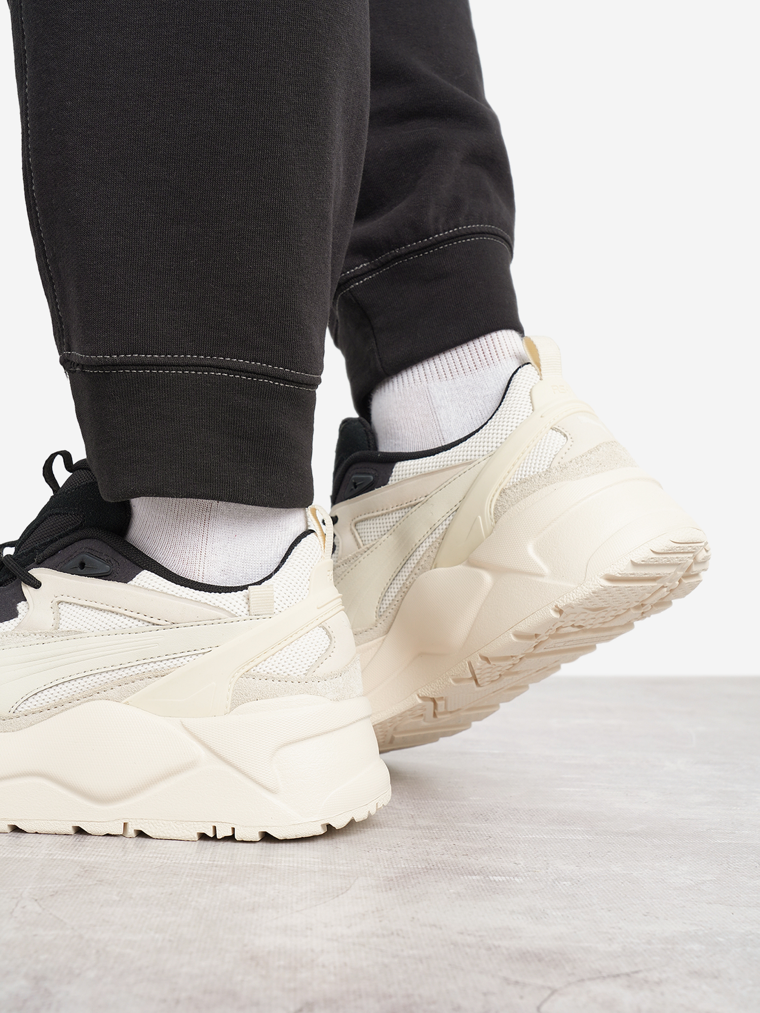 фото Кроссовки мужские puma rs-x efekt prm, бежевый